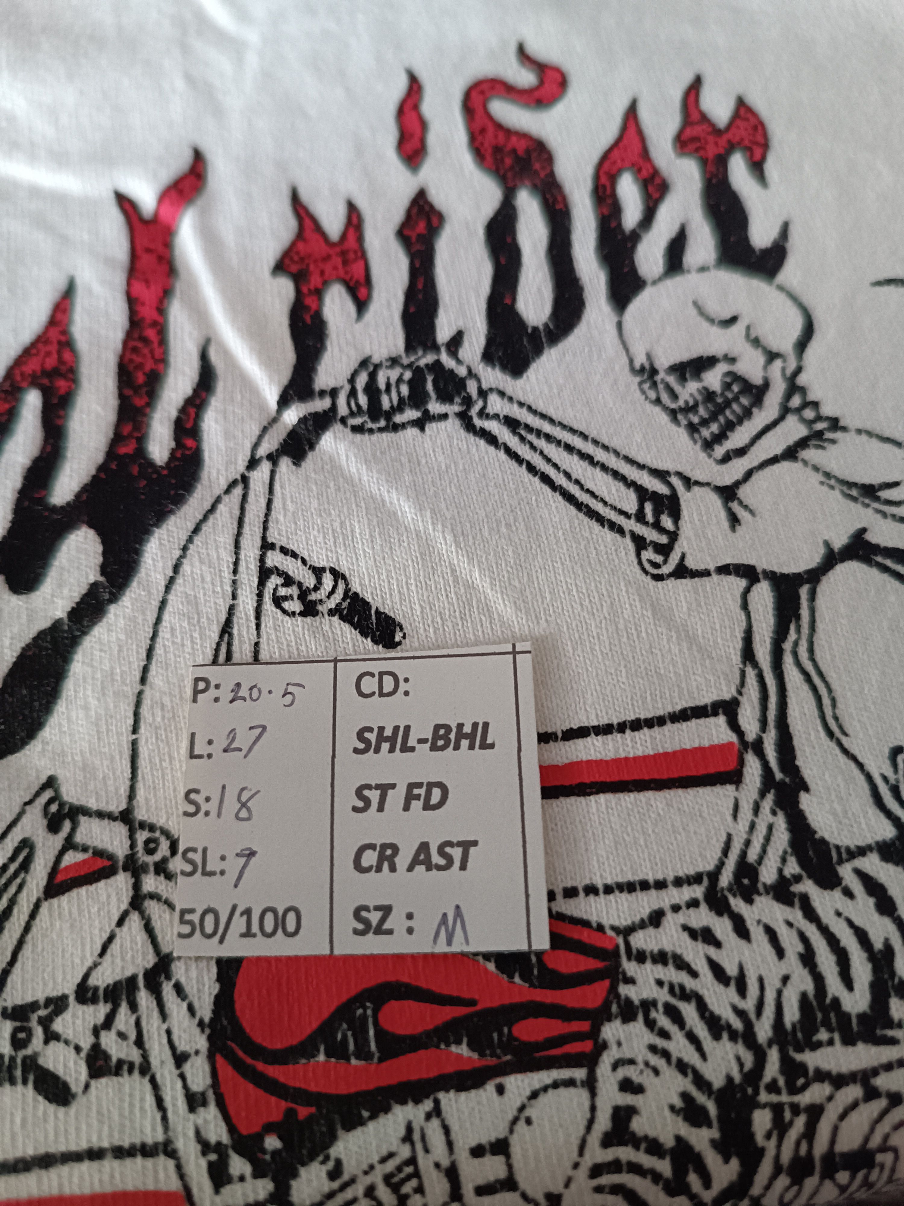 Vintage VINTAGE IMMORTAL RIDER HARLEY WEST COAST CHOPPERS SKULL FIRE Size US M / EU 48-50 / 2 - 14 Thumbnail