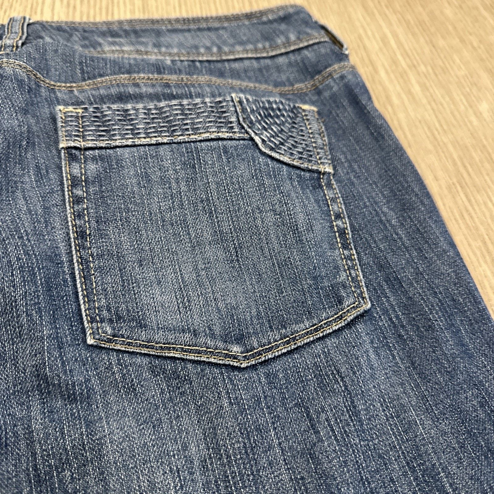 Nordstrom Vintage Y2K Flare Jeans- Embroidery + Low-raise Size 6 S Size 28" / US 6 / IT 42 - 7 Thumbnail