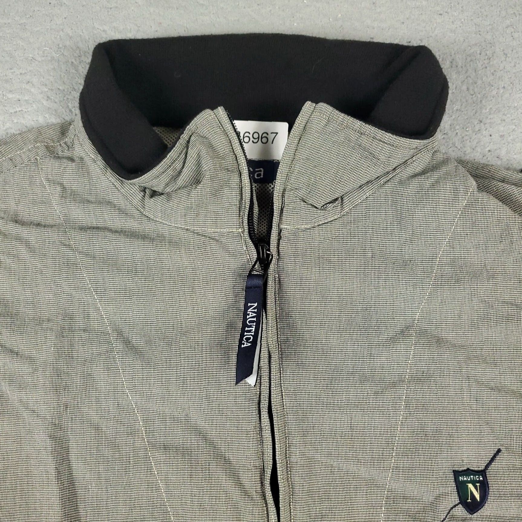 Nautica Nautica Jacket Mens Size XL Gray 1/4 Zip Up Pullover Windbreaker Stained Size US XL / EU 56 / 4 - 2 Thumbnail