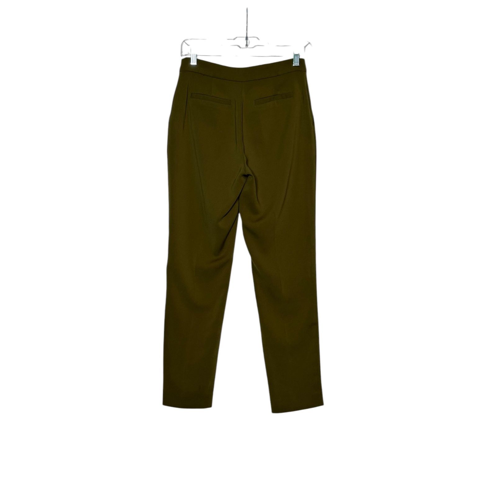 Forever 21 FOREVER 21 green flat front pants size small Size 27" / US 4 / IT 40 - 5 Thumbnail