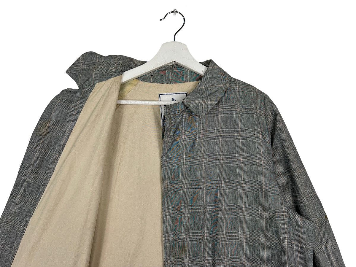Baracuta 🔥 BARACUTA BLUE LINE CHECKER TRENCH COAT Size US M / EU 48-50 / 2 - 10 Thumbnail