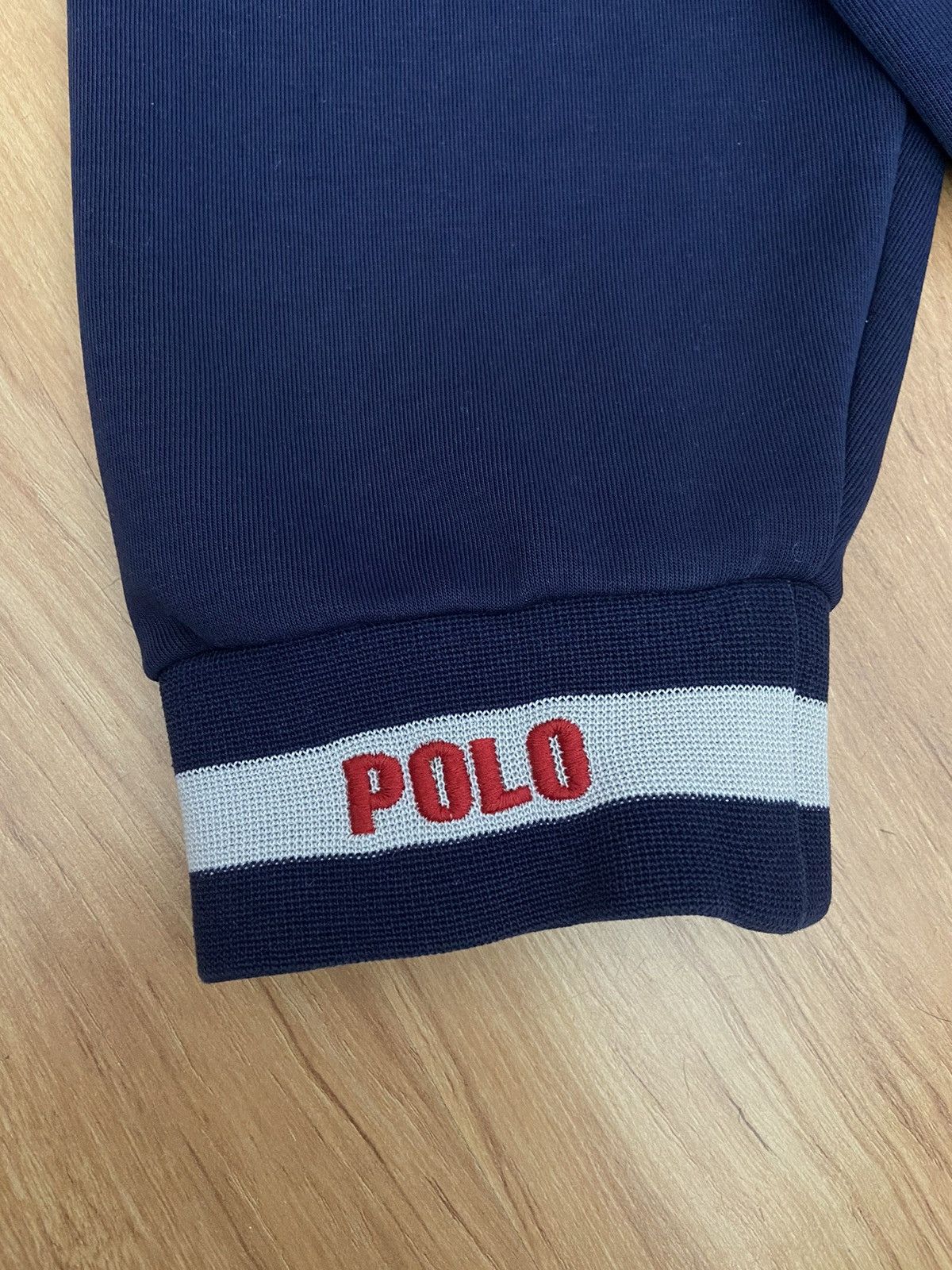 Polo Ralph Lauren Polo Ralph Lauren Colorblock Crewneck Sweatshirt USA Flag Size US XXL / EU 58 / 5 - 6 Thumbnail