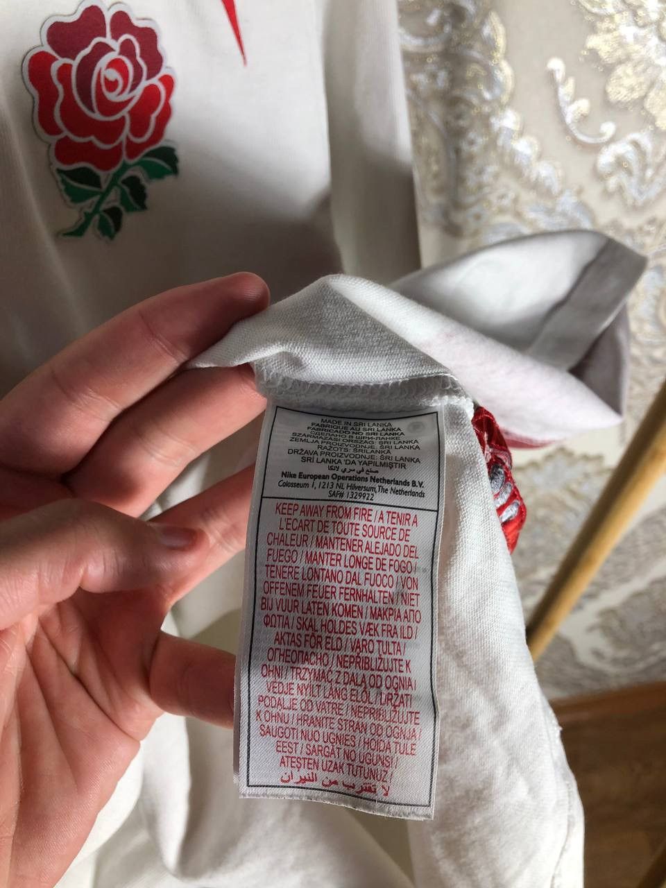 Nike × Vintage VERY RARE NIKE ENGLAND RETRO RUGBY JERSEY BLOKECORE Y2K 90s Size US XXL / EU 58 / 5 - 12 Thumbnail