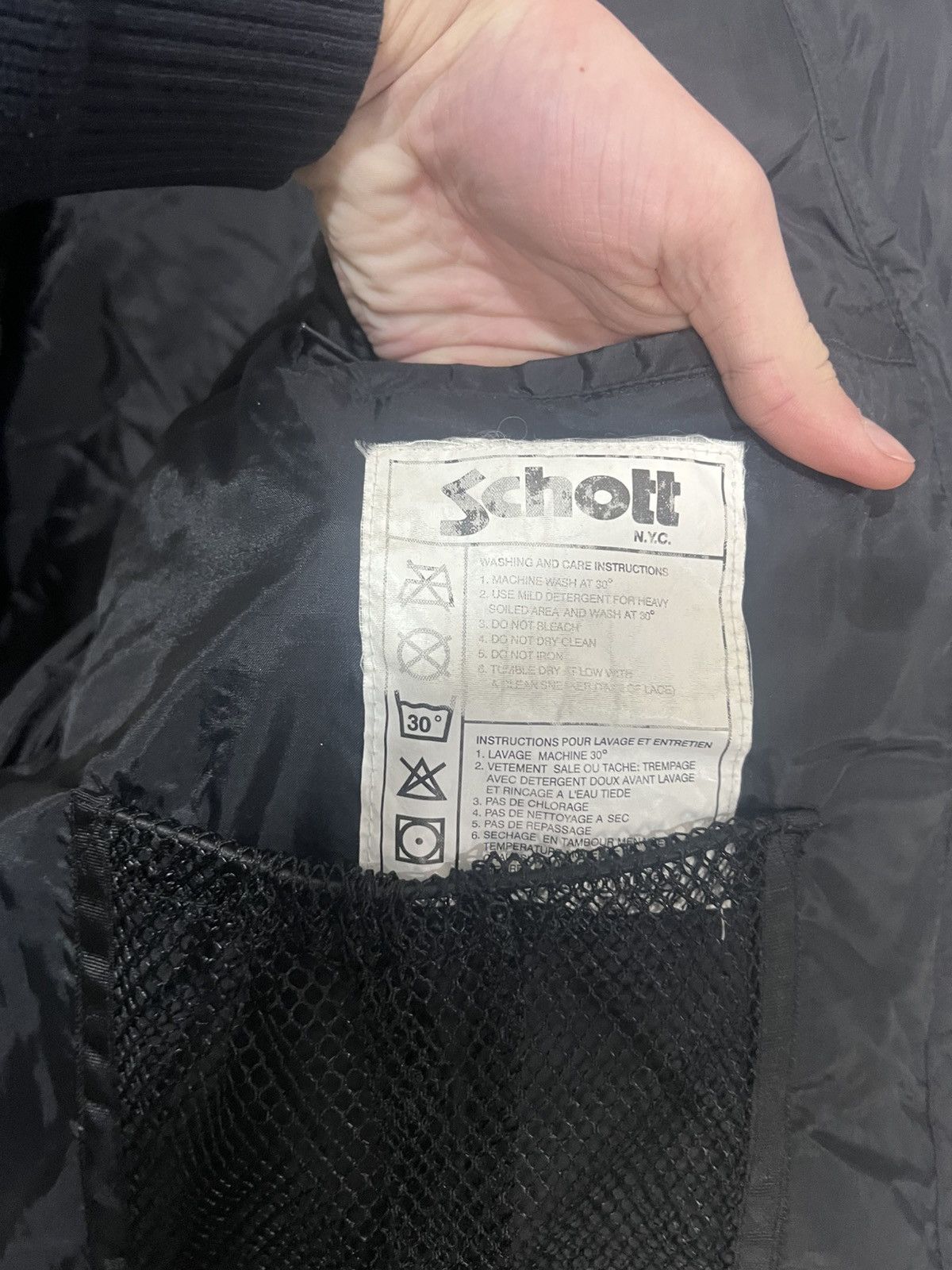 Schott Vintage Schott Down Puffer Vest Size US M / EU 48-50 / 2 - 8 Thumbnail