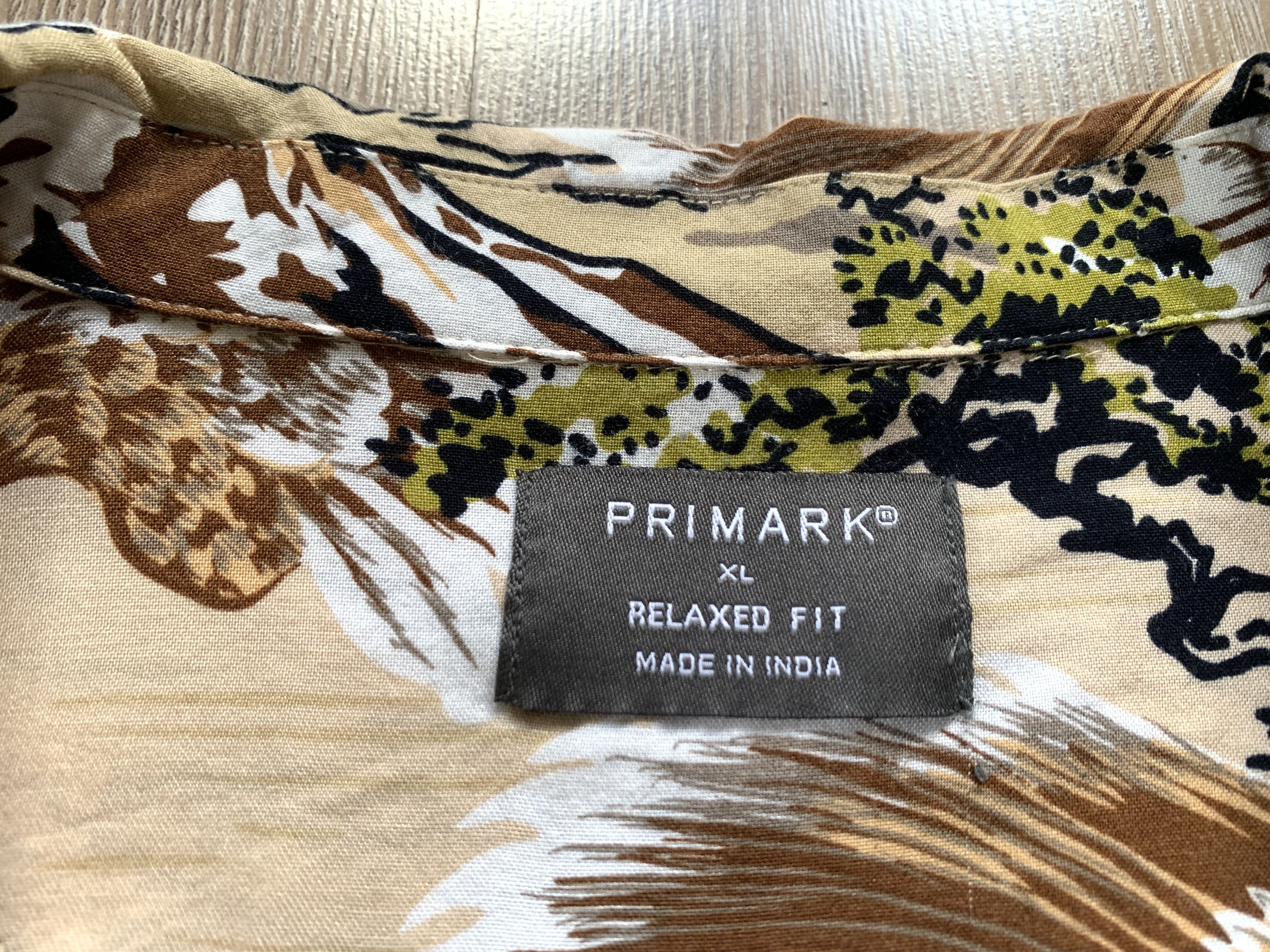 Primark Primark Relaxed Fit Printed Hawaiian Shirt Size US M / EU 48-50 / 2 - 5 Thumbnail