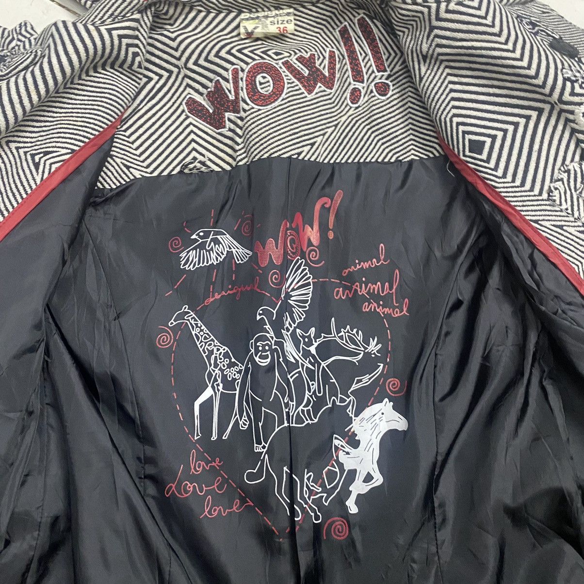 Desigual × Japanese Brand Desigual women coat jacket Size S / US 4 / IT 40 - 12 Thumbnail
