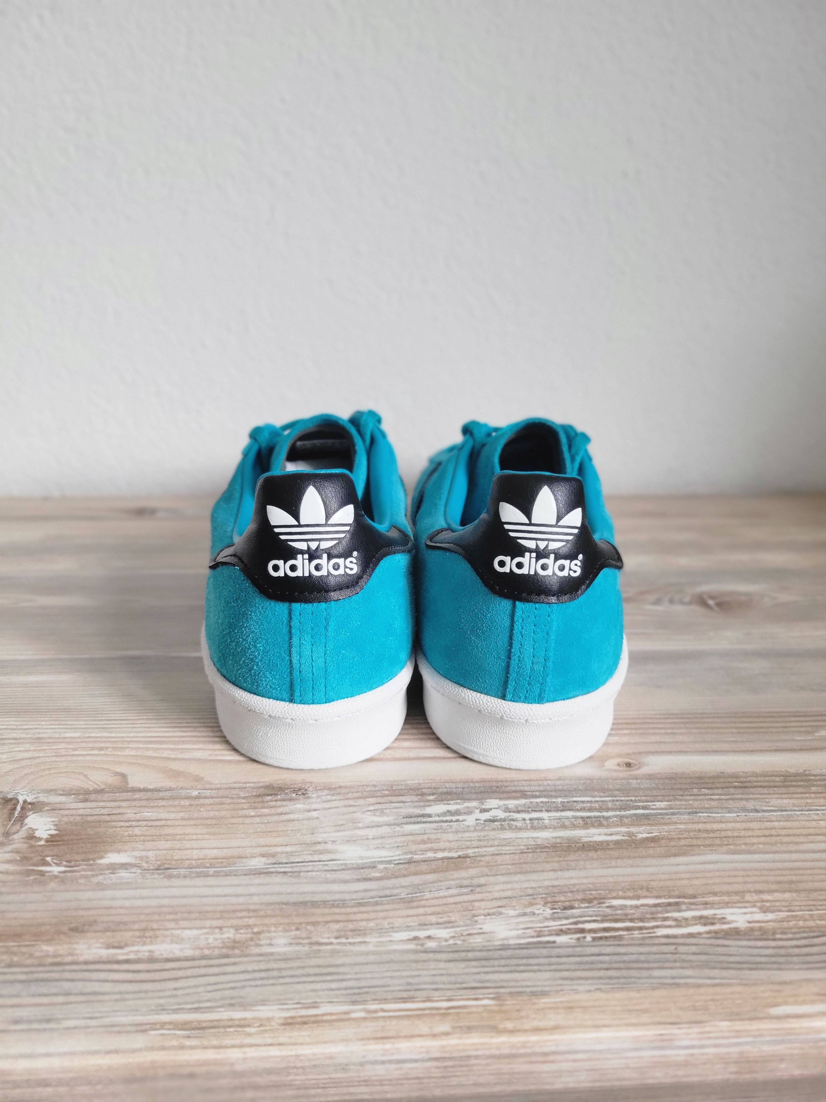 Adidas Adidas Campus 80s Light Aqua (2010) Size US 12.5 / EU 45-46 - 4 Thumbnail