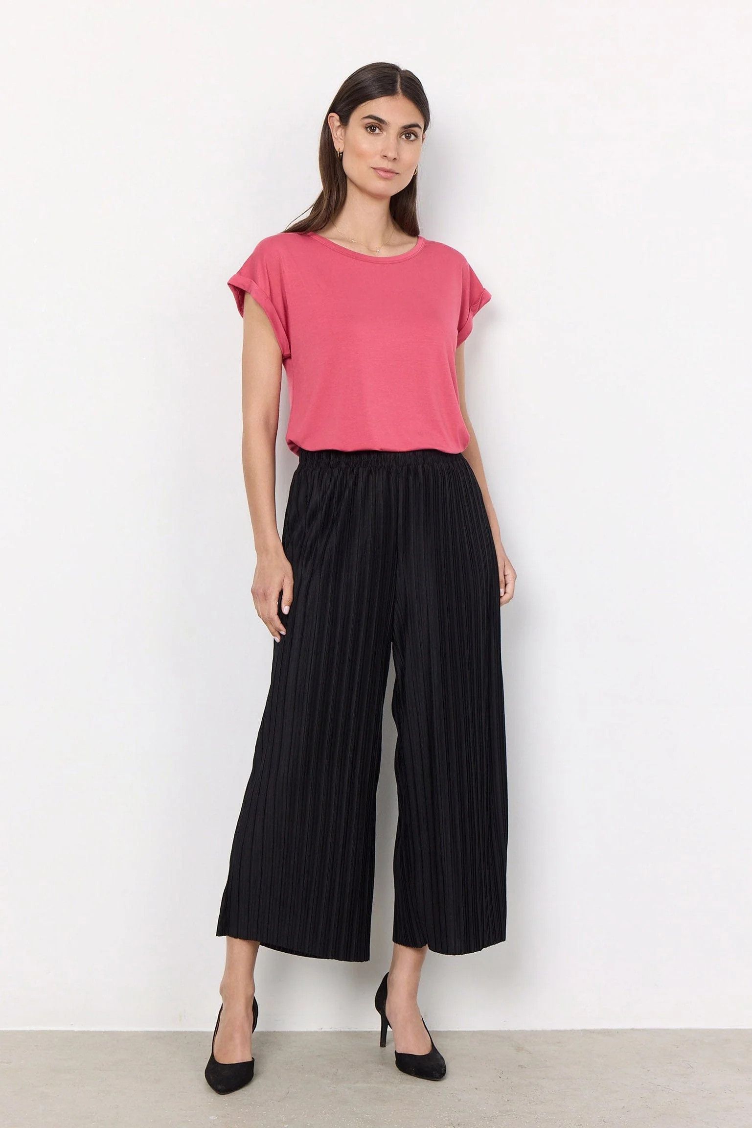 izzue Izzue Collection Pleated Palazzo Trousers Size 26" / US 2 / IT 38 - 1 Thumbnail