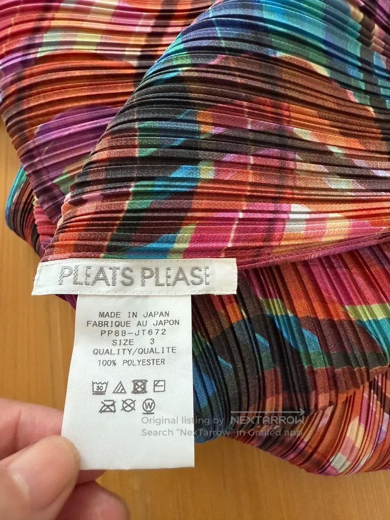 Issey Miyake Issey Miyake Rainbow Long Top Size L / US 10 / IT 46 - 3 Thumbnail