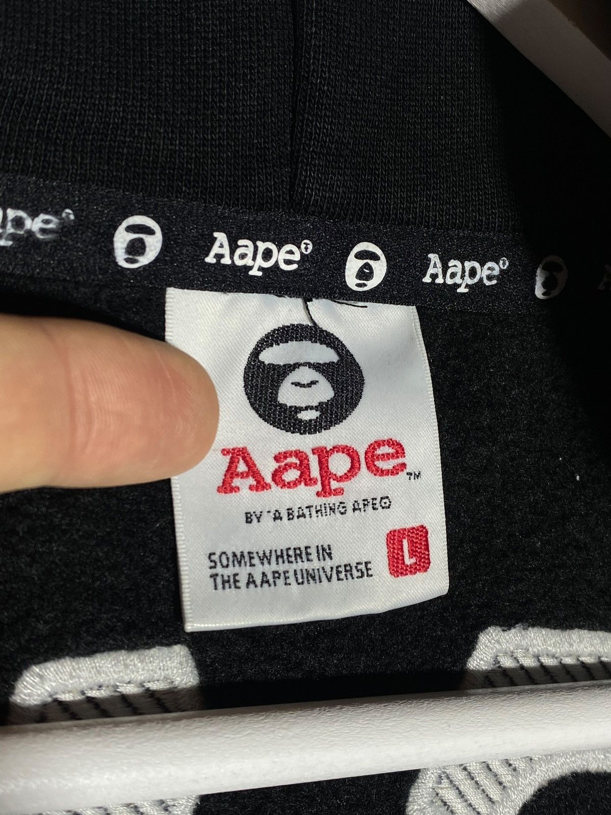 Aape Aape by A Bathing Ape Bape Hooded Varsity Jacket Size US M / EU 48-50 / 2 - 21 Thumbnail