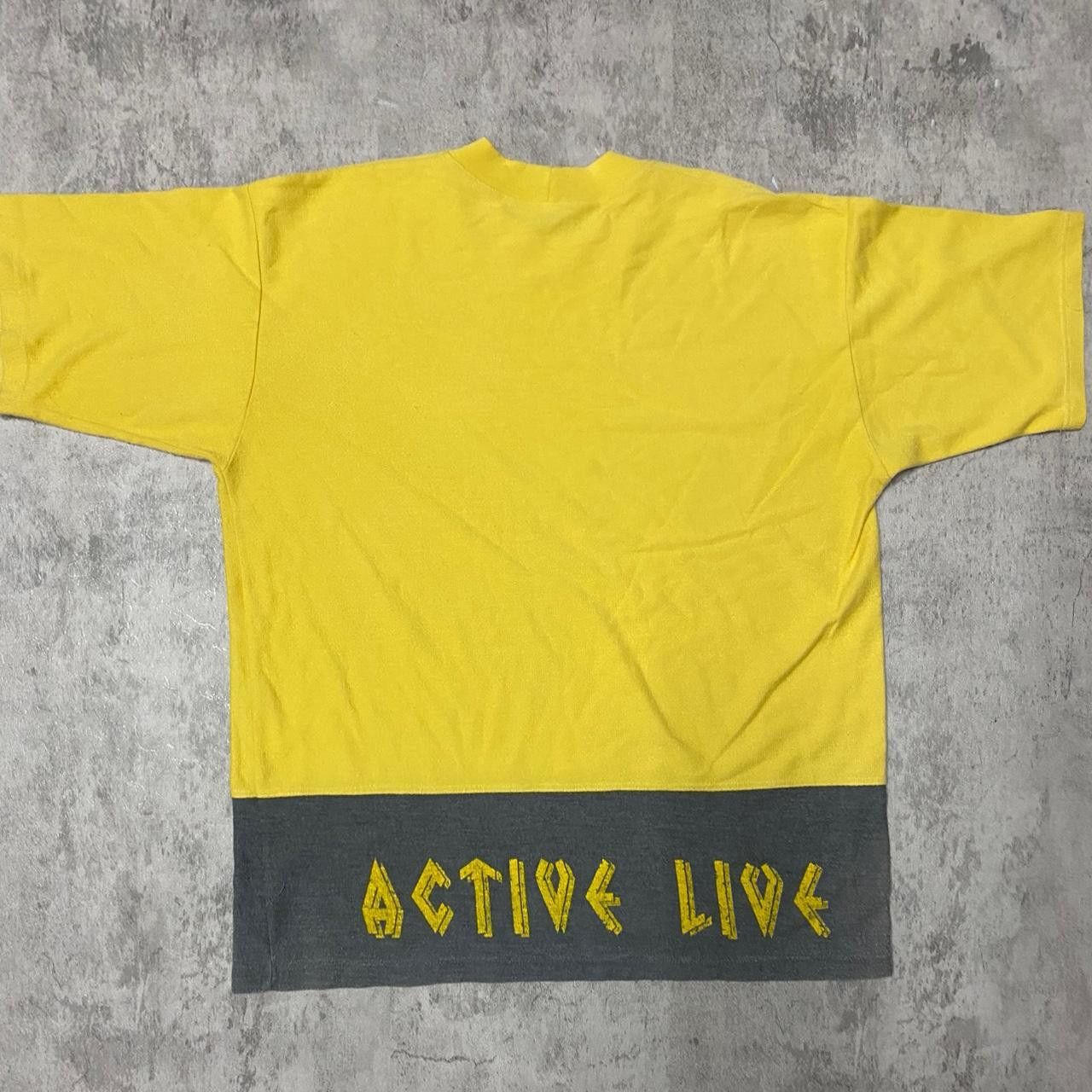 Other 1990s yellow and black Revans Active Live T-Shirt Size US XL / EU 56 / 4 - 4 Thumbnail