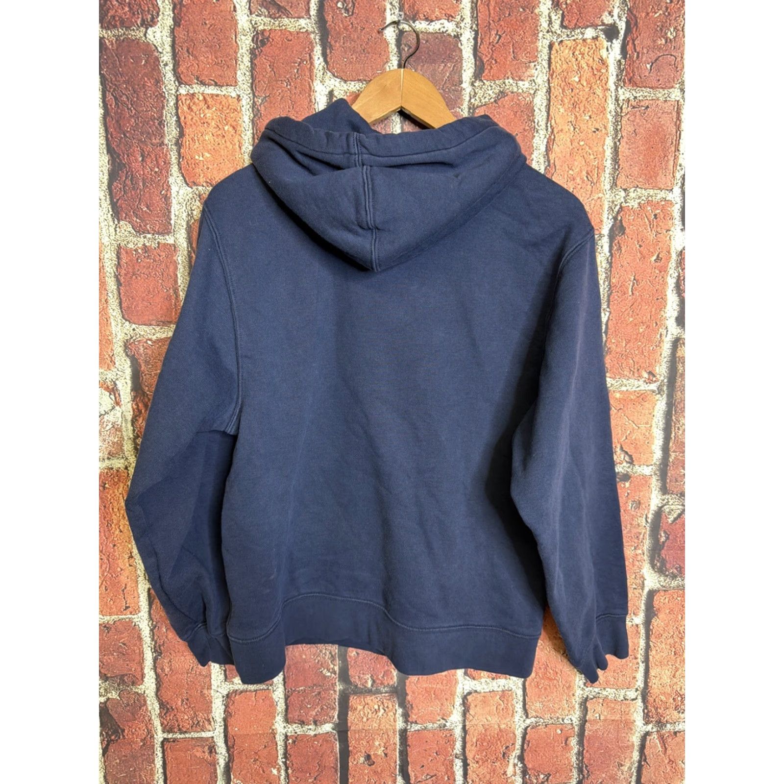 Vans Vans Hoodie Navy Embroidered Owl Mens Small Blue Off The Wall Sweatshirt Pullover Crew Neck Size US S / EU 44-46 / 1 - 4 Thumbnail