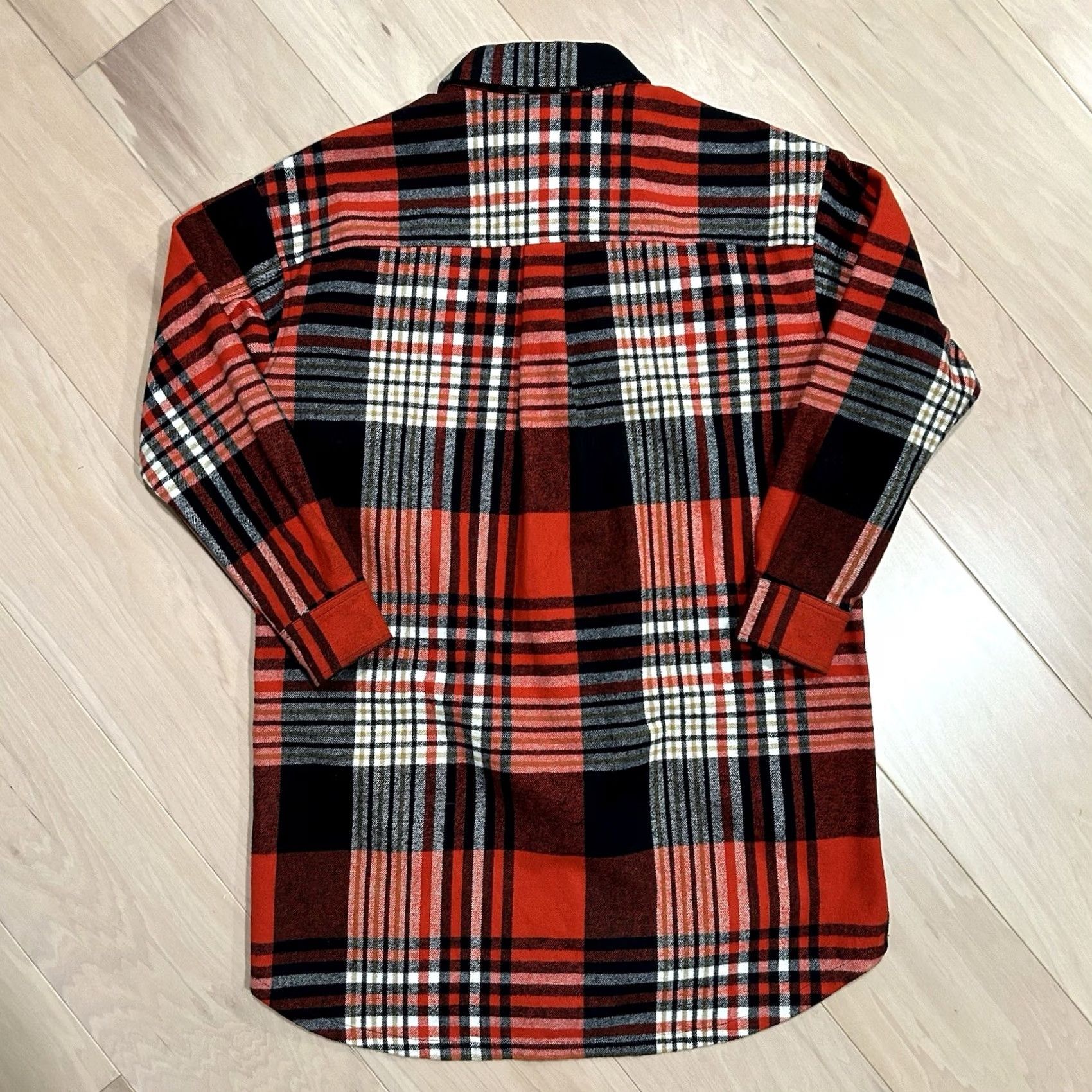 Scotch & Soda Scotch & Soda Shirt Jacket Red Plaid Tartan Long Sleeve Woman's XS Size XS / US 0-2 / IT 36-38 - 2 Thumbnail