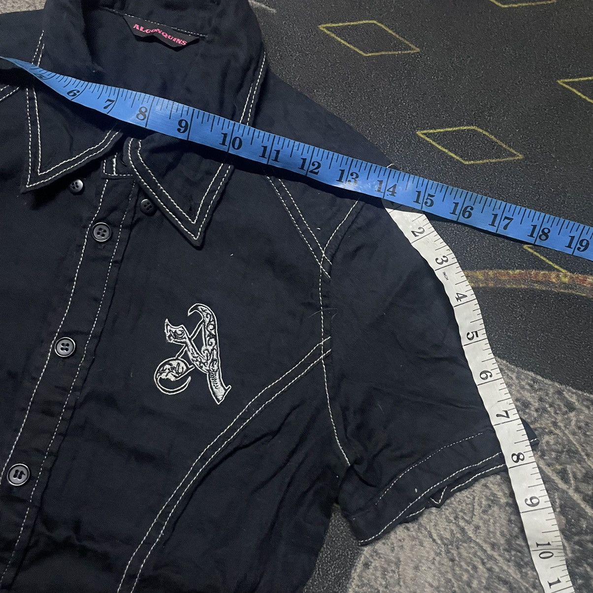Japanese Brand × Seditionaries 💥Algonquins Button Up Shirt Japanese StreetPunk Style Size S / US 4 / IT 40 - 6 Thumbnail