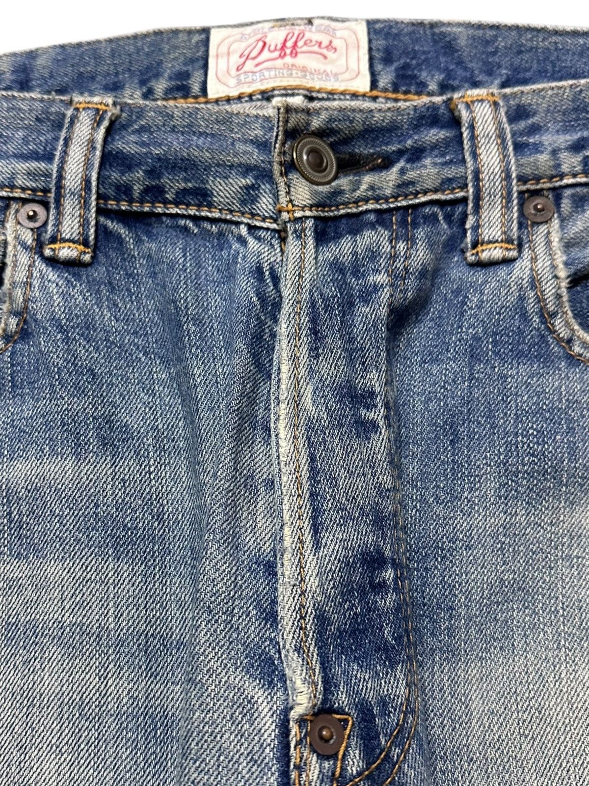 The Duffer of St.George Vintage Duffers Selvedge Faded Distressed Denim Size US 30 / EU 46 - 3 Thumbnail