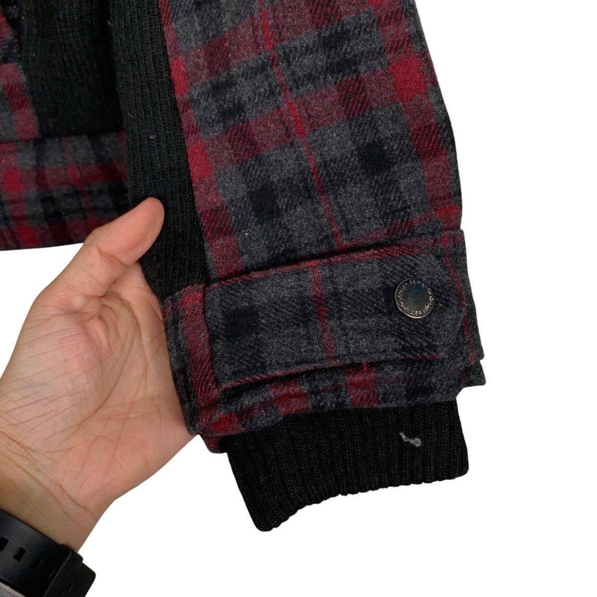 semanticdesign ☀️Semantic design wool red tartan punk jacket Size US S / EU 44-46 / 1 - 12 Thumbnail