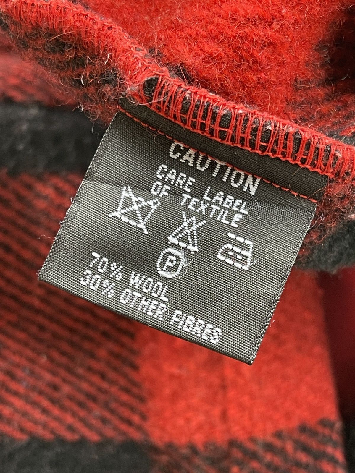 Vintage Octopus Army Wool Flannel Jacket