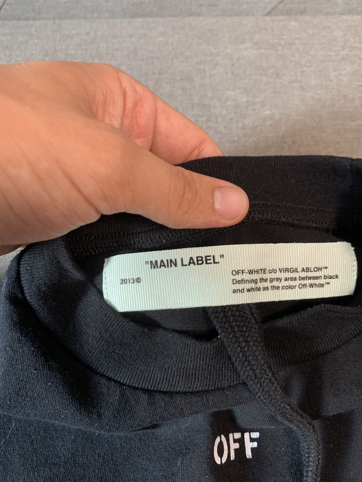 Off-White × Virgil Abloh Off White Skulls Graphic Black Long Sleeve Tee Virgil Abloh Size US XS / EU 42 / 0 - 3 Thumbnail