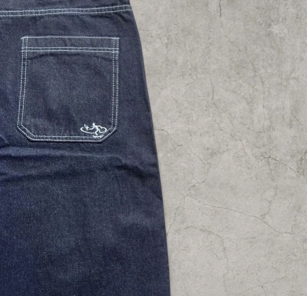 Japanese Brand Wide leg Japanese style jorts shorts in navy blue. Size L Size US 34 / EU 50 - 5 Thumbnail