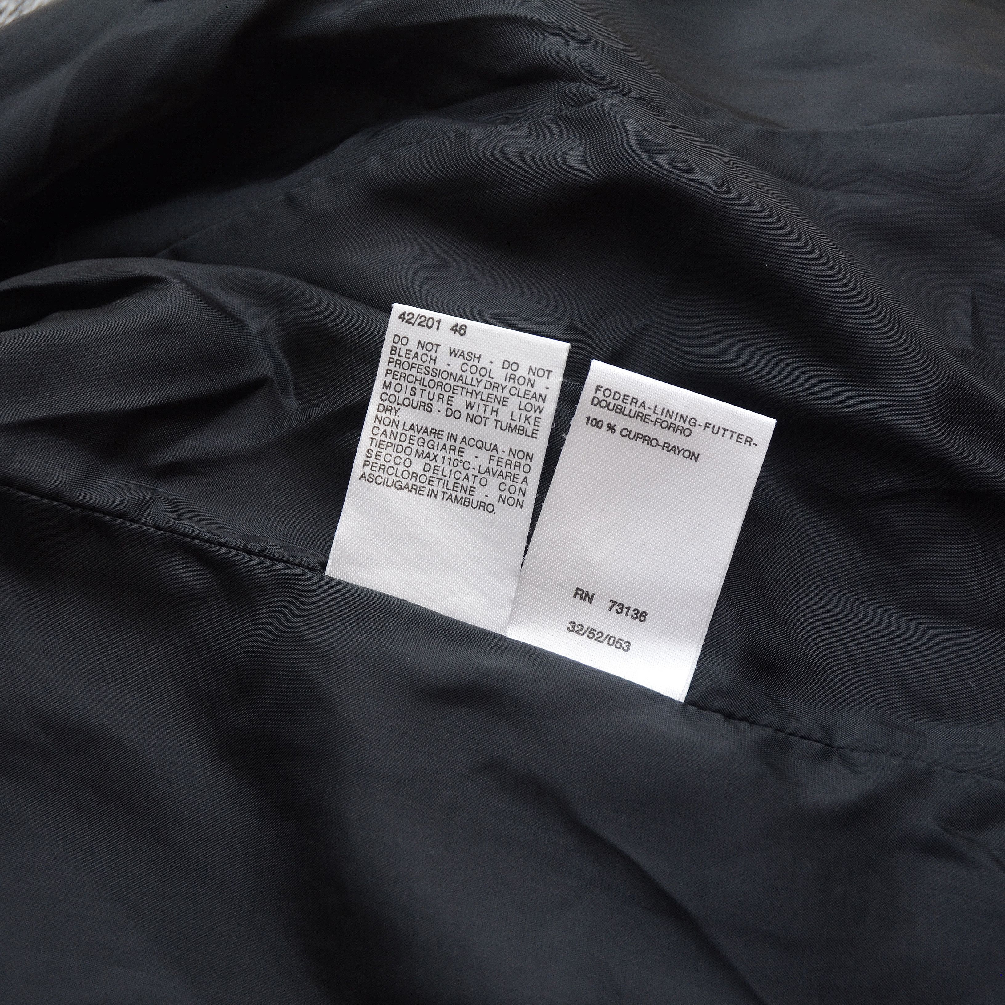 Max Mara Vintage Max Mara Wool Coat Blazer Gray Elegant Fashion Size XL / US 12-14 / IT 48-50 - 11 Thumbnail