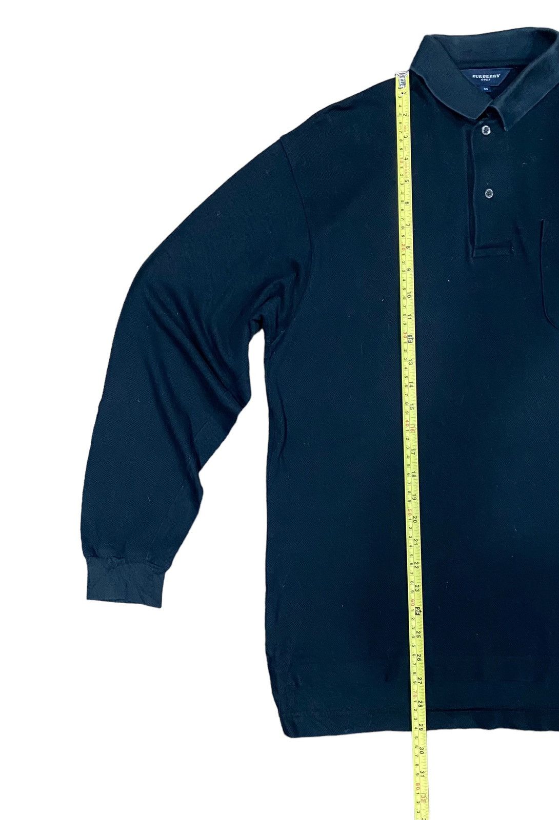 Burberry Burberry Golf Long Sleeve Polo Shirt (M) Size US M / EU 48-50 / 2 - 14 Thumbnail