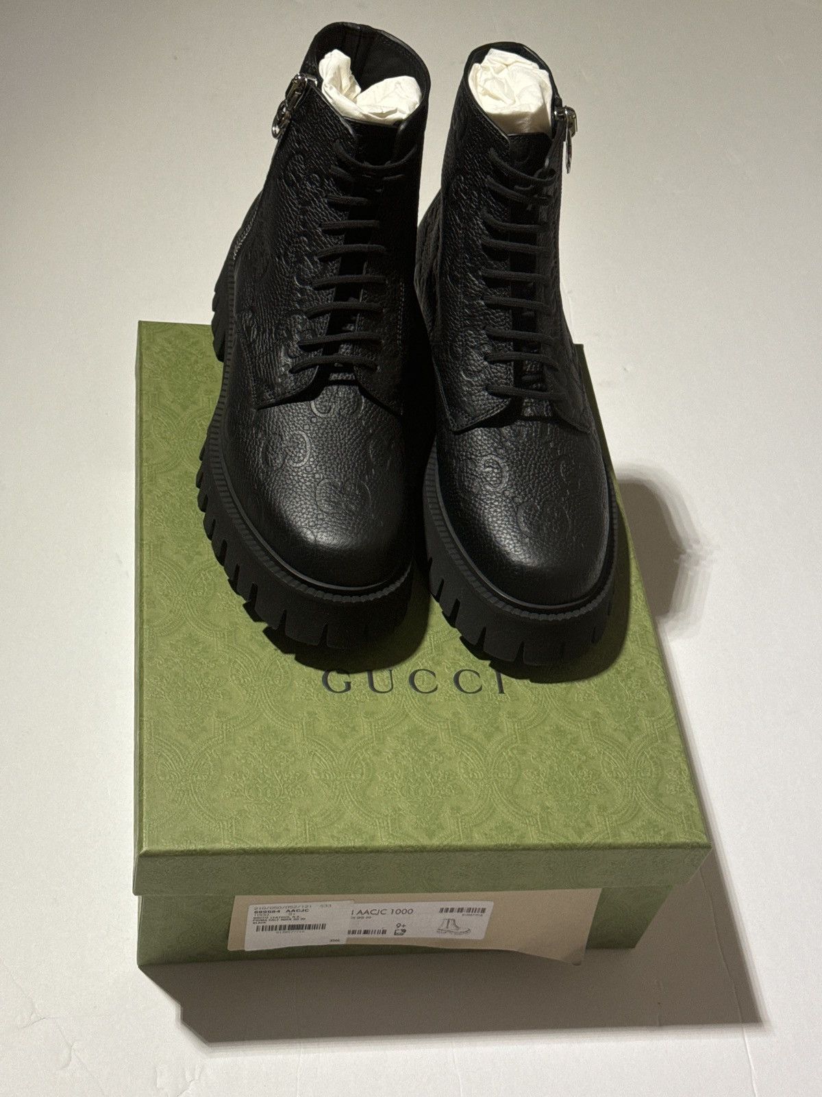 Gucci Gucci GG Leather Boots Size US 10.5 / EU 43-44 - 8 Thumbnail