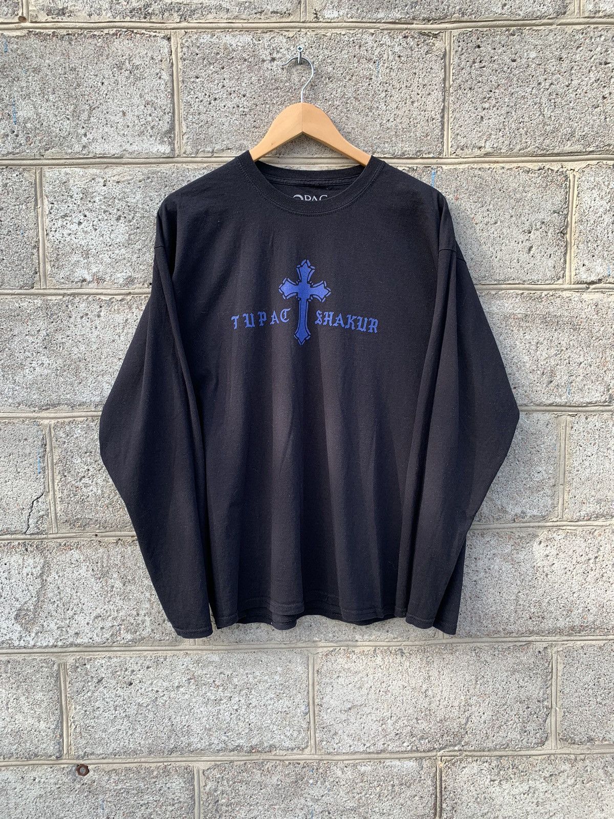 Band Tees × Rap Tees Tupac y2k long sleeve 2puc Size US L / EU 52-54 / 3 - 1 Thumbnail