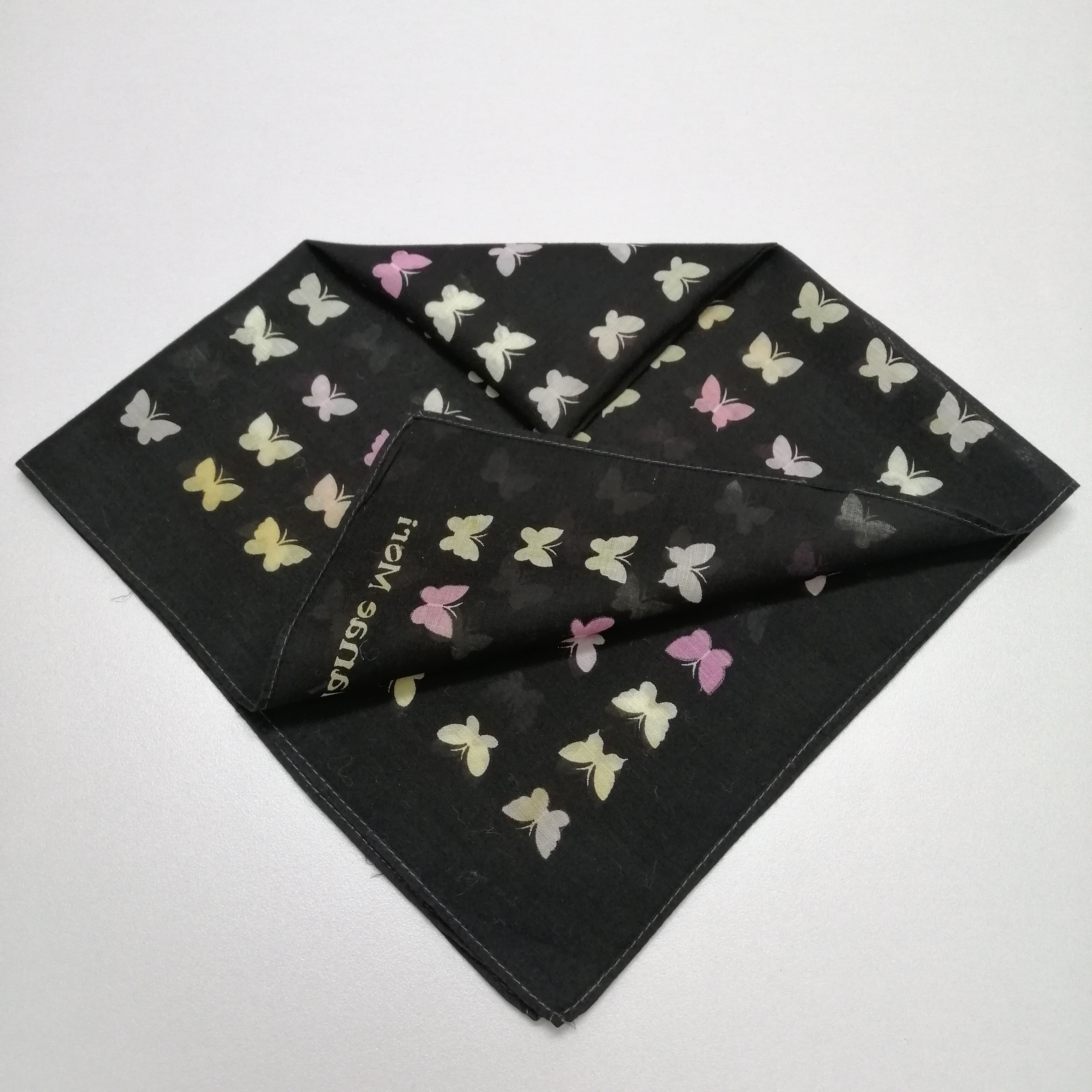 Hanae Mori Hanae Mori Handkerchief/Neckerchief/Bandana-KD2154 Size ONE SIZE - 6 Thumbnail