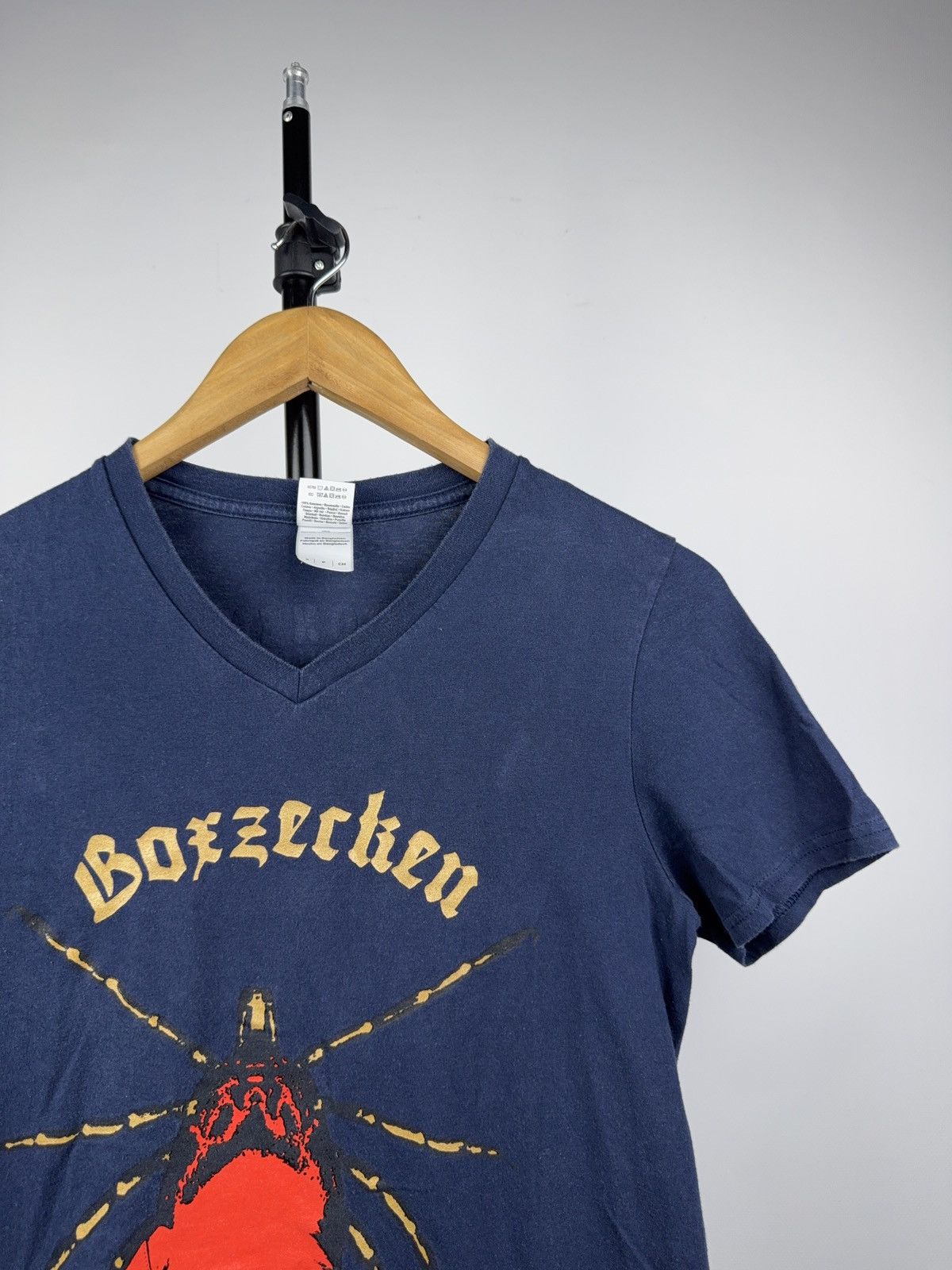 Vintage 00s Bozecken “Mir Si Mir” Swiss Boxing V-Neck Tee Size S / US 4 / IT 40 - 2 Thumbnail