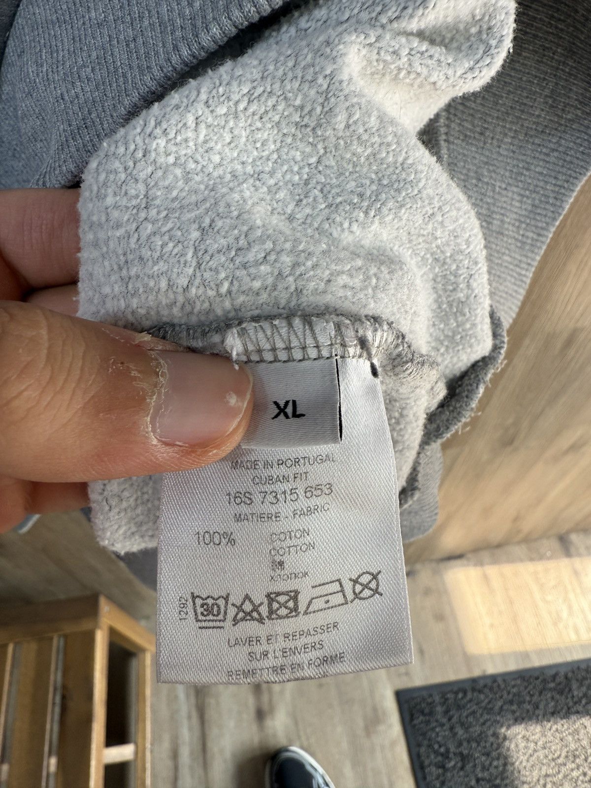 Givenchy Givenchy Grey Crewneck Size US XL / EU 56 / 4 - 5 Thumbnail