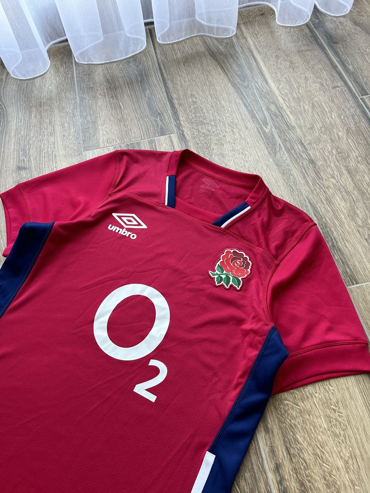 Umbro × Vintage Umbro O2 England rugby jersey mens Size US M / EU 48-50 / 2 - 2 Thumbnail