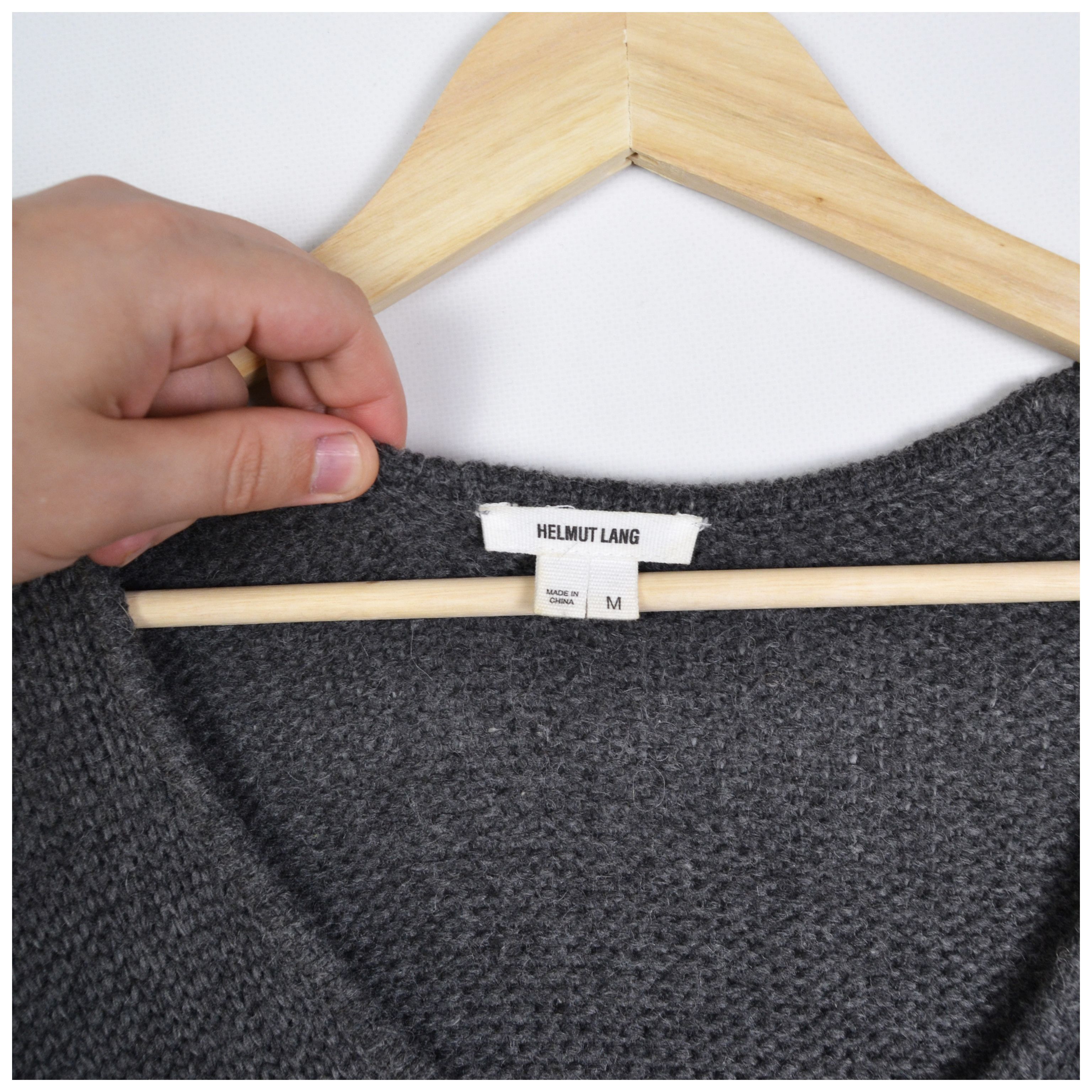 Helmut Lang Helmut Lang Avant Garde Asymmetric Sweater Size M / US 6-8 / IT 42-44 - 2 Thumbnail