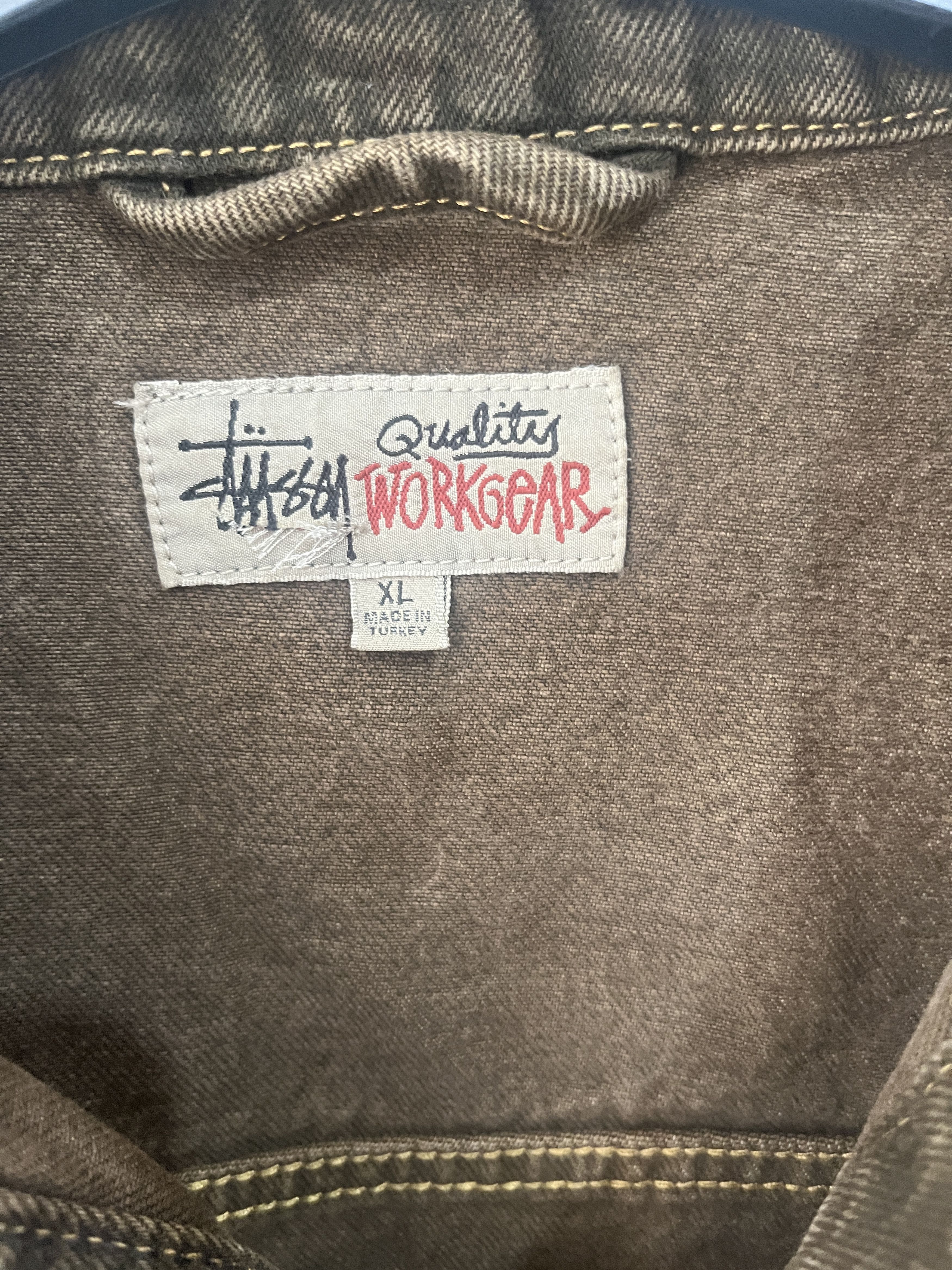 Stussy TRUCKER JACKET DENIM Size US XL / EU 56 / 4 - 7 Thumbnail