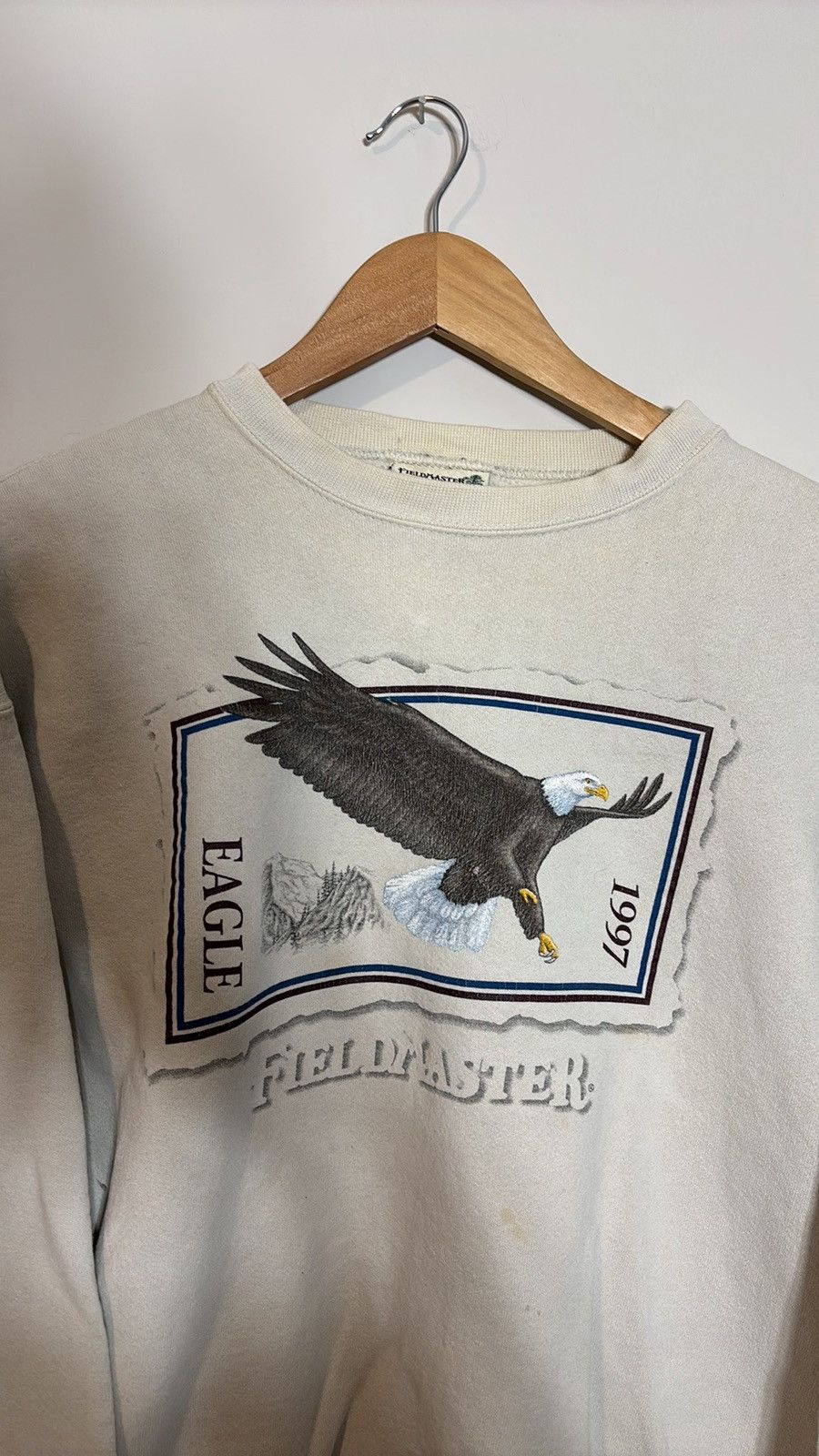 Fieldmaster × Vintage Vintage Fieldmaster Bald Eagle Crewneck Size US XL / EU 56 / 4 - 2 Thumbnail