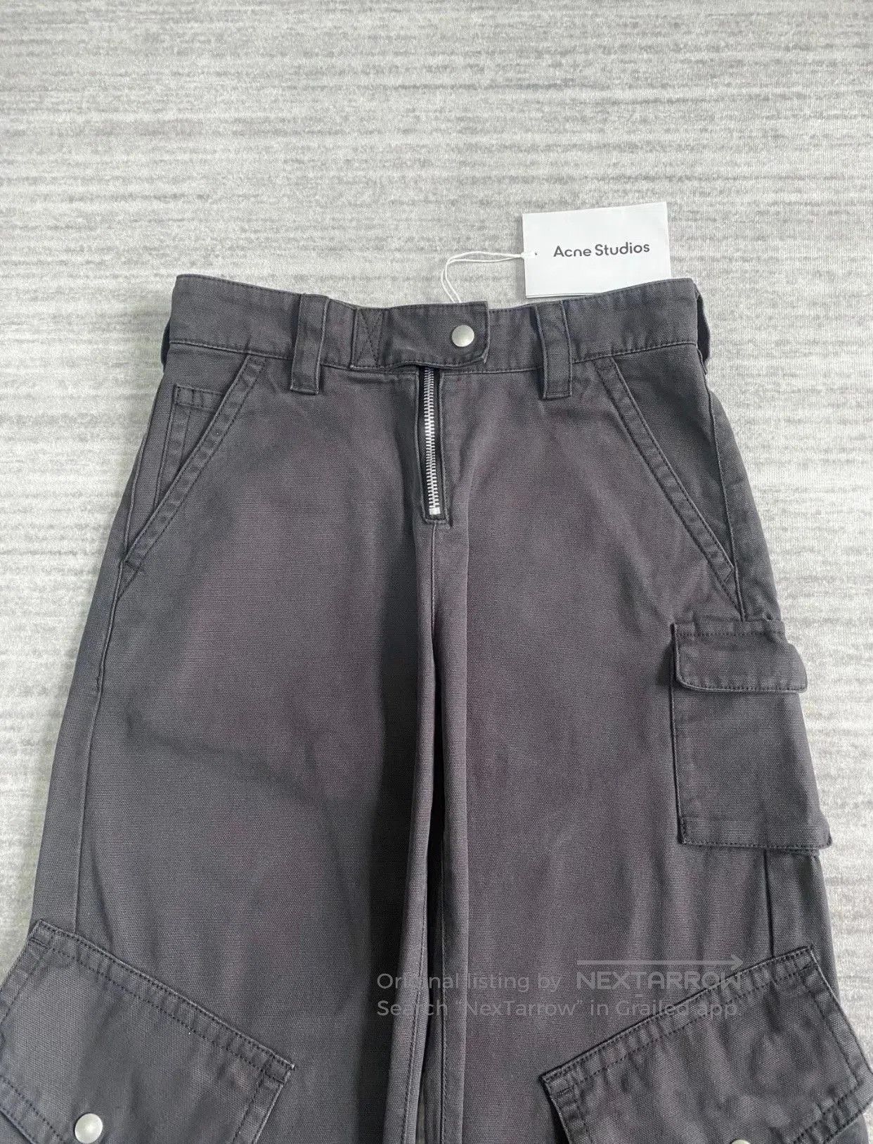 Acne Studios Acne Studios Washed Cargo Pants with Straps. Size US 36 / EU 52 - 3 Thumbnail