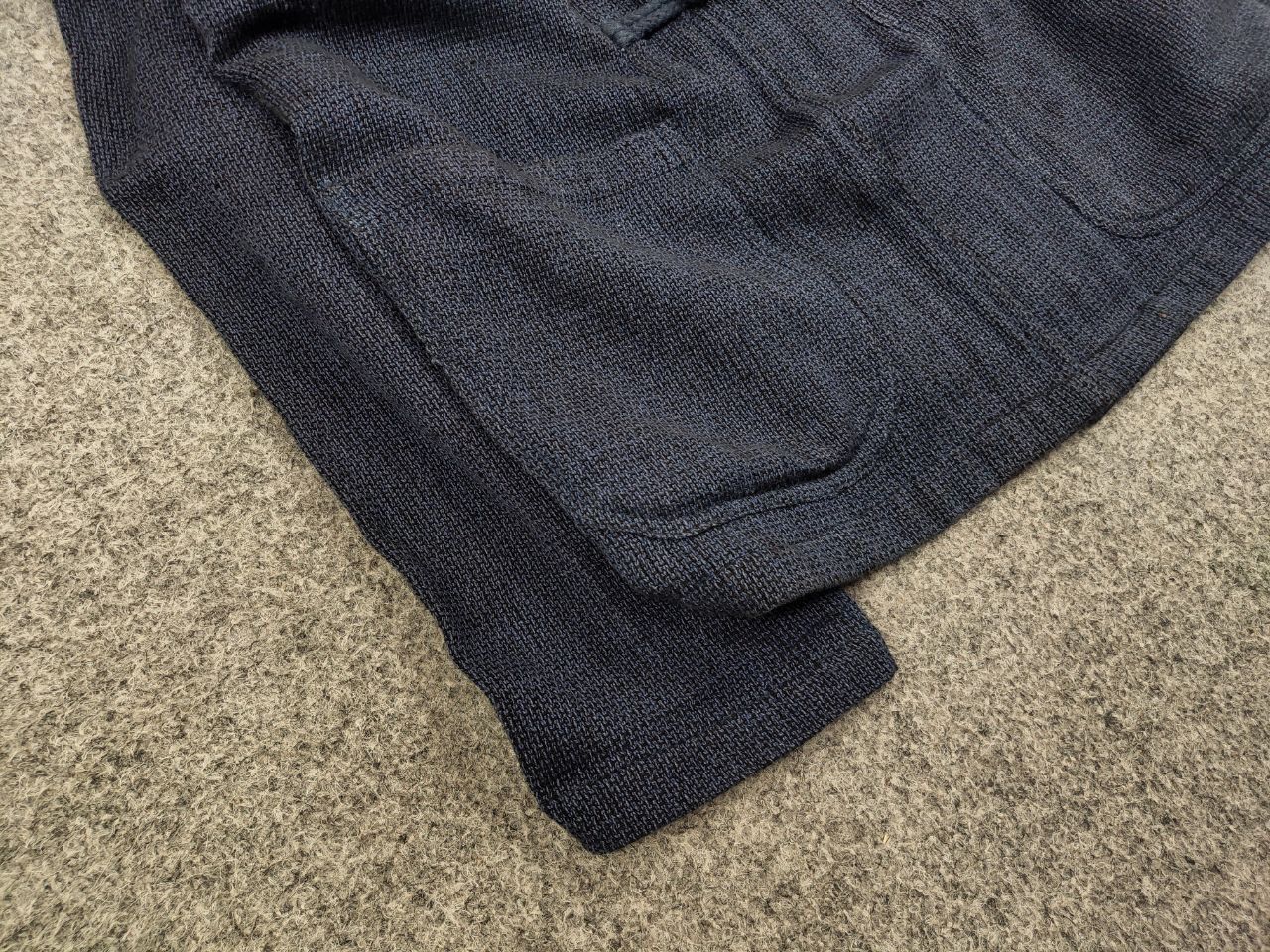 Japanese Brand Vintage 90's japanese Blue Cotton Pocket overshirt Jacket Size US M / EU 48-50 / 2 - 6 Thumbnail