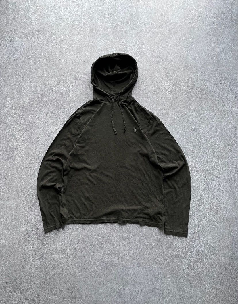 Polo Ralph Lauren × Vintage Vintage Polo Ralph Lauren Boxy Hoodie Y2K S Size US S / EU 44-46 / 1 - 1 Thumbnail