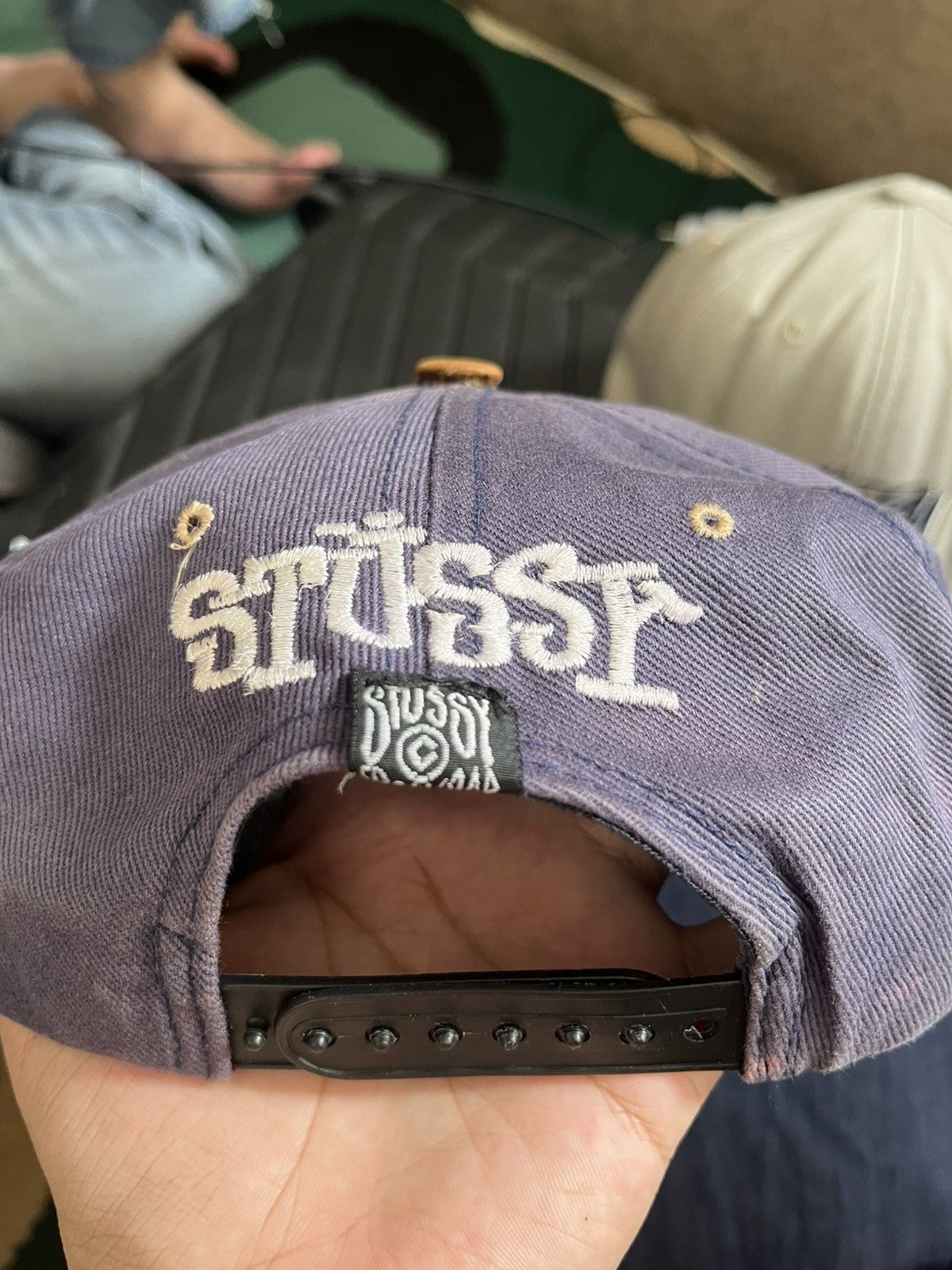 Stussy Vintage Rare stussy Crown 2 tone Size ONE SIZE - 2 Thumbnail