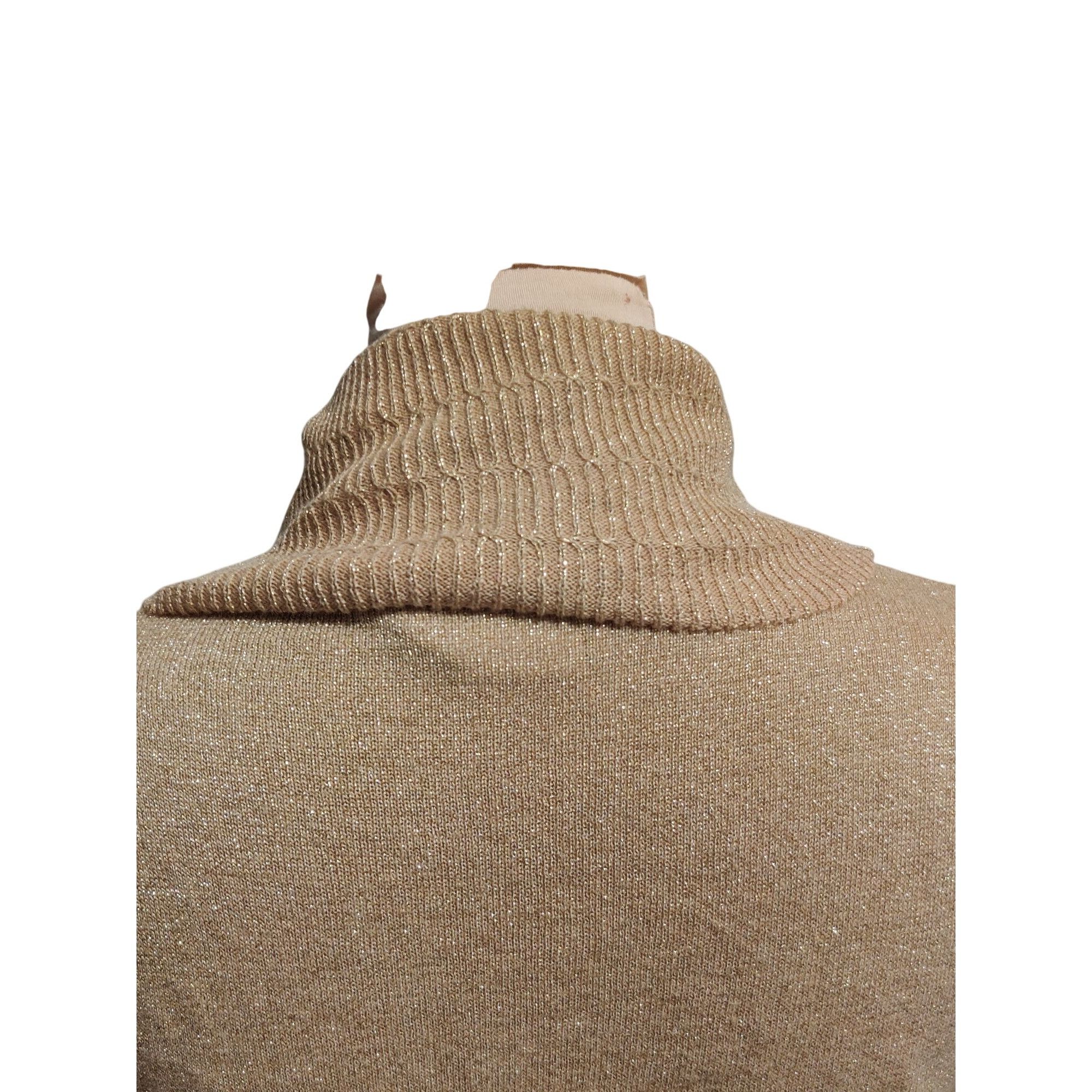 Vintage Kathie Lee Collection M Womens Sweater Gold Vintage Metallic Size M / US 6-8 / IT 42-44 - 10 Thumbnail