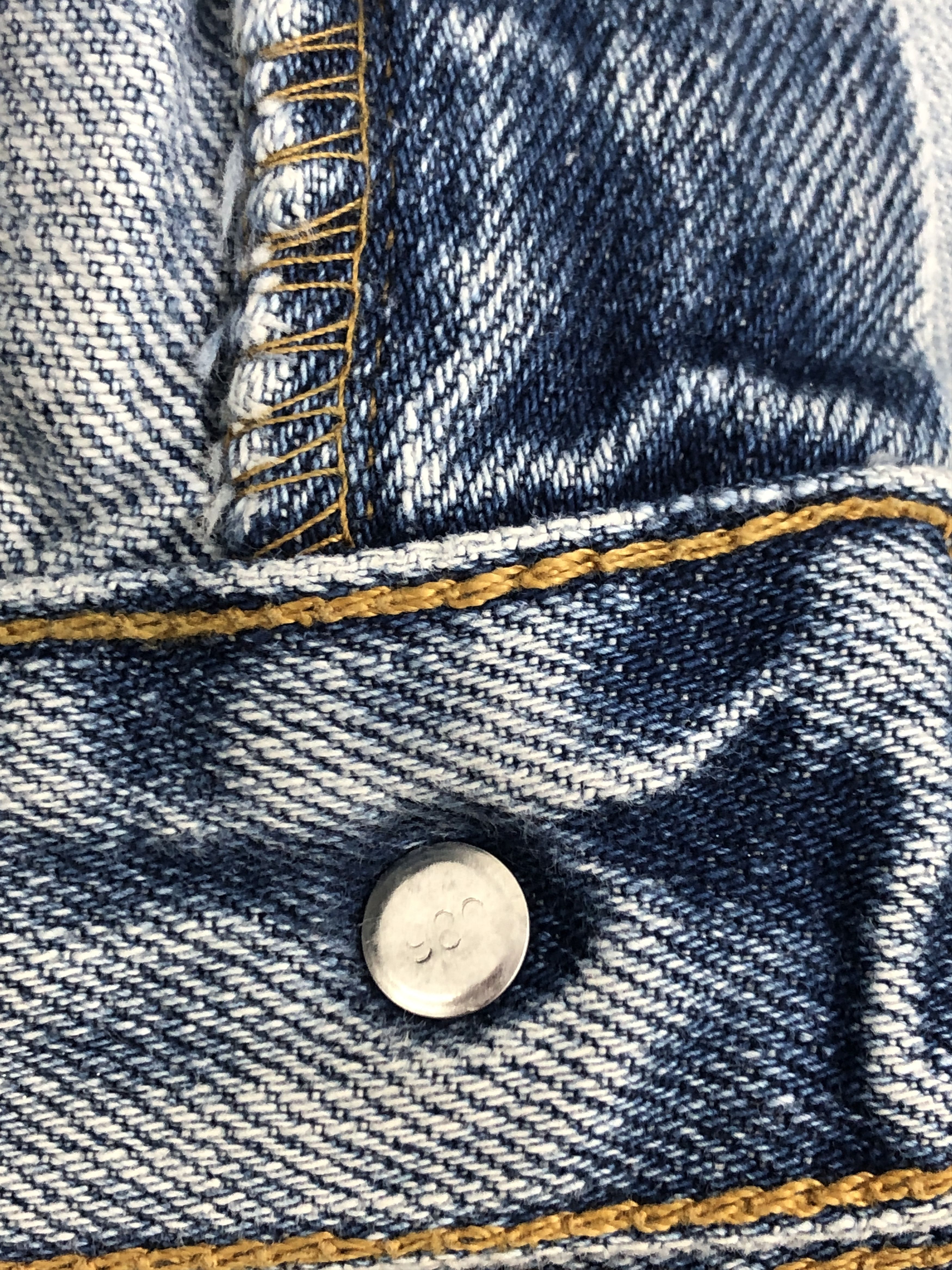Levi's × Vintage Rusty Vintage Levis 550 Faded Blue Jeans Size US 34 / EU 50 - 15 Thumbnail