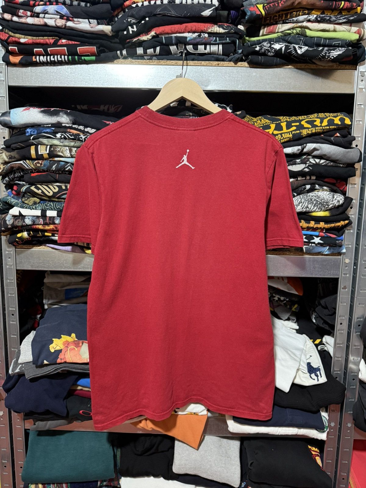 Jordan Brand Vintage 2000’s Nike Air Jordan Shoes Basketball AOP T-Shirt Size US S / EU 44-46 / 1 - 2 Thumbnail