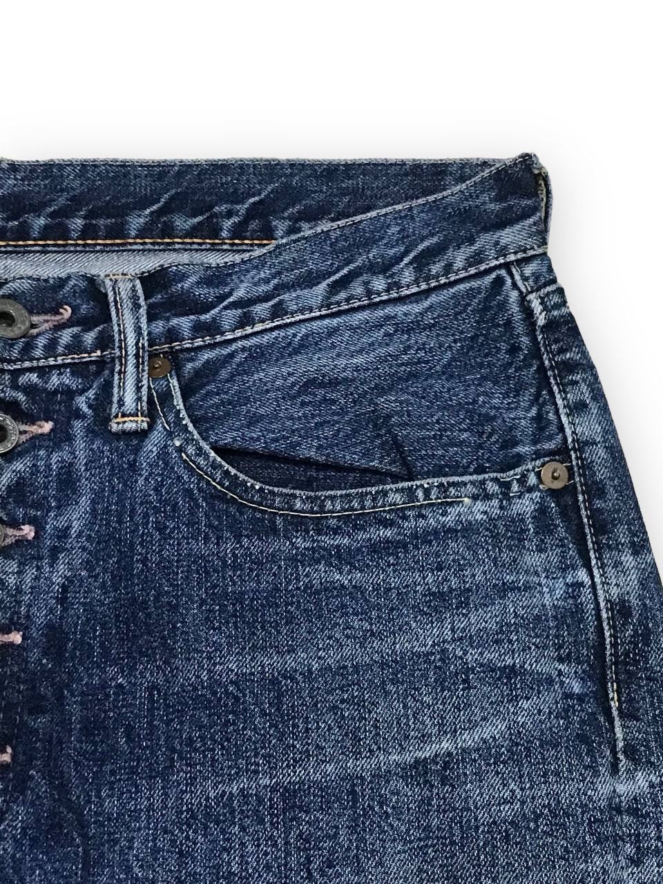 Kapital Dark blue seasons jeans Size US 30 / EU 46 - 3 Thumbnail