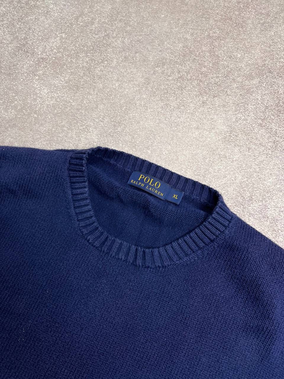 Polo Ralph Lauren × Vintage Vintage Polo Ralph Lauren Big Knit Sweater XL Size US XL / EU 56 / 4 - 3 Thumbnail