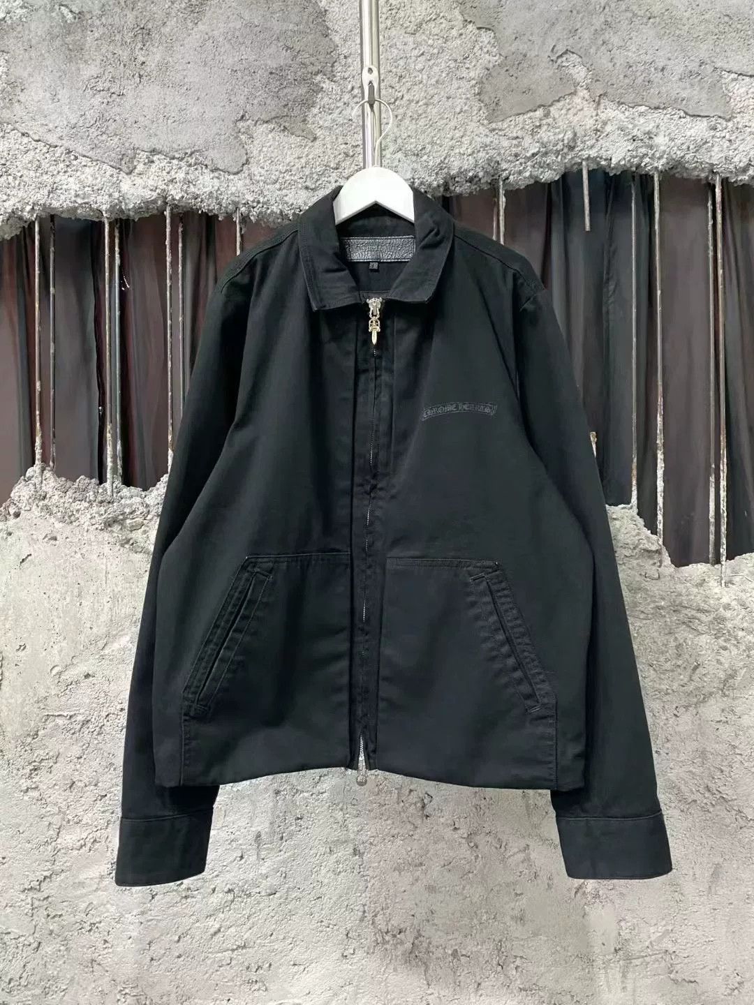 Chrome Hearts chrome hearts black graphic letter jacket Size US L / EU 52-54 / 3 - 1 Thumbnail