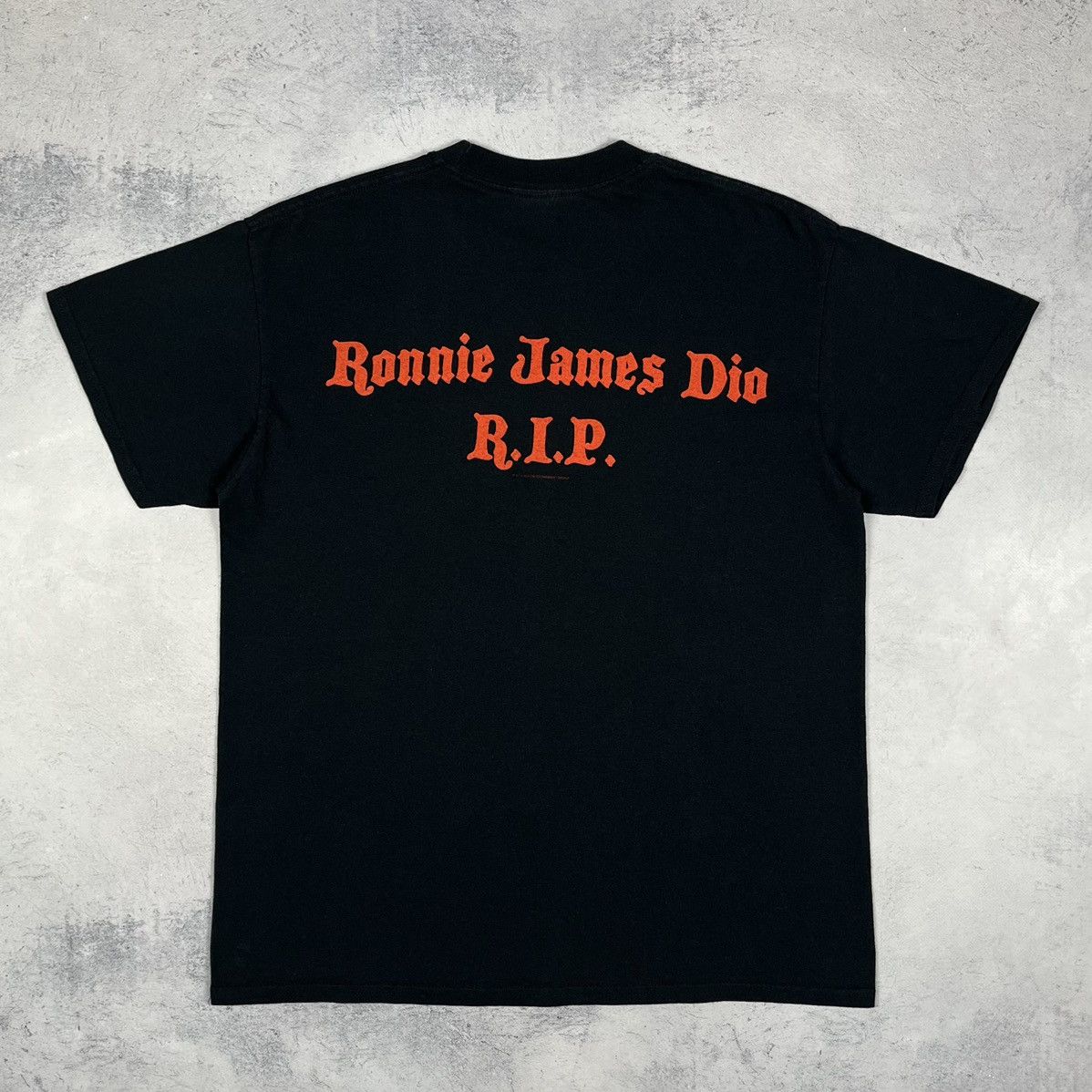 Band Tees Vintage Ronnie James Dio Black Sabbath rock band tee 90’s Size US M / EU 48-50 / 2 - 11 Thumbnail