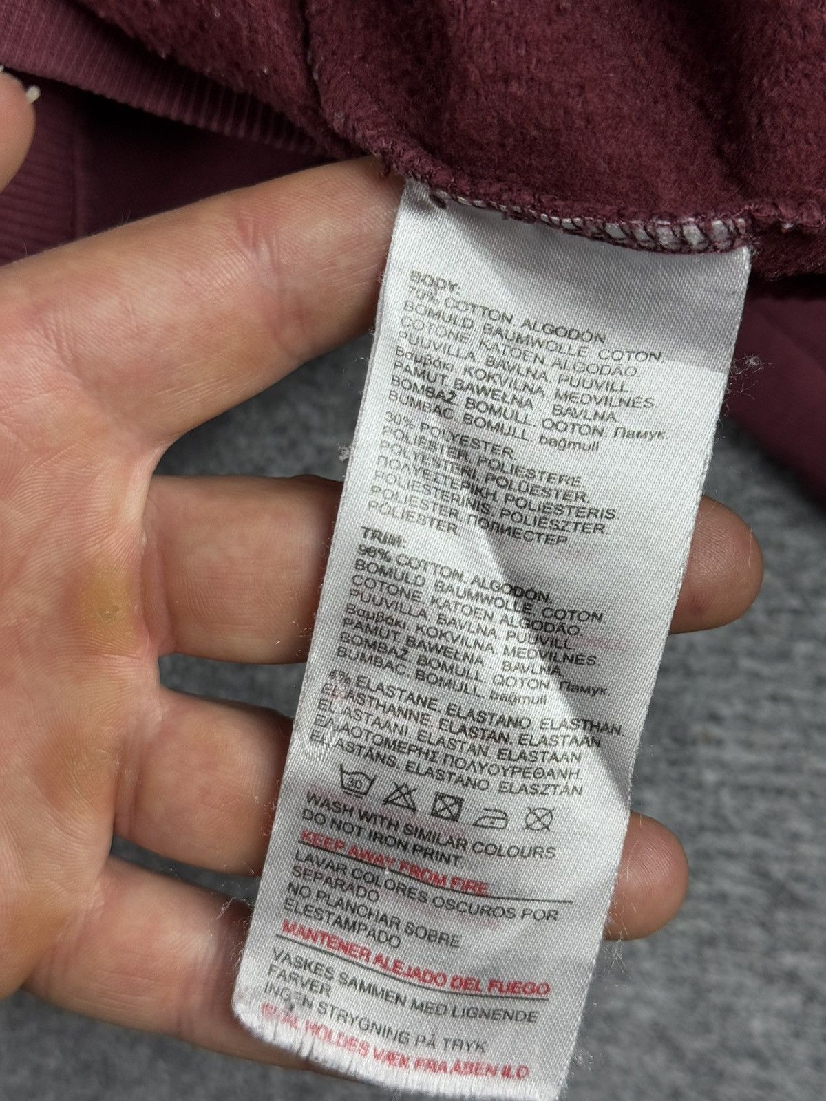 Von Dutch Von Dutch burgundy hoodie Size M / US 6-8 / IT 42-44 - 5 Thumbnail