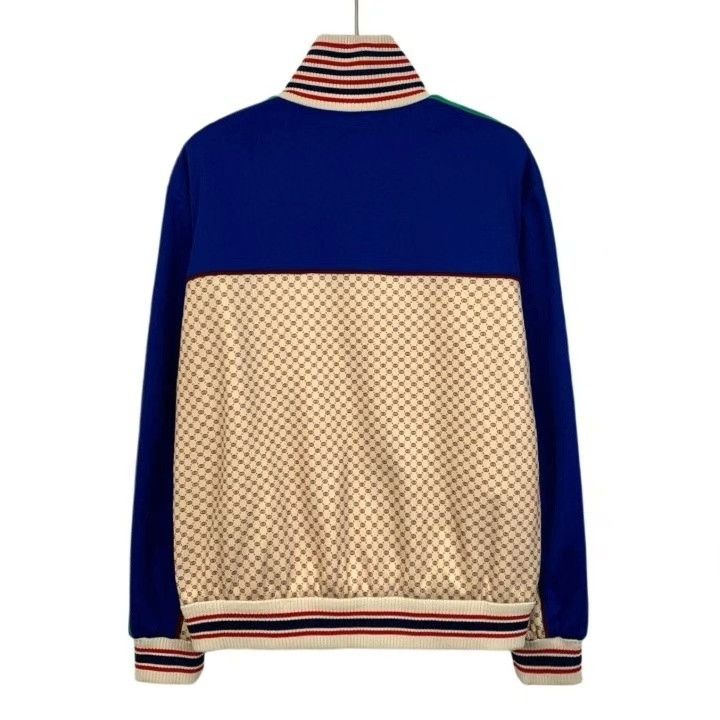 Gucci Gucci Logo Print Stripe Zip Jacket Size US S / EU 44-46 / 1 - 2 Thumbnail