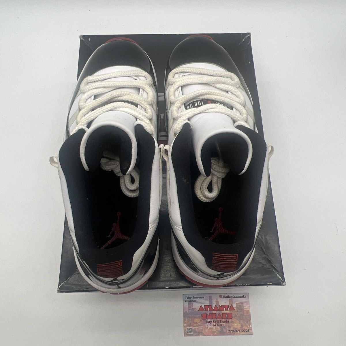 Jordan Brand Air Jordan 11 Low concord bred Size US 8 / EU 41 - 7 Thumbnail