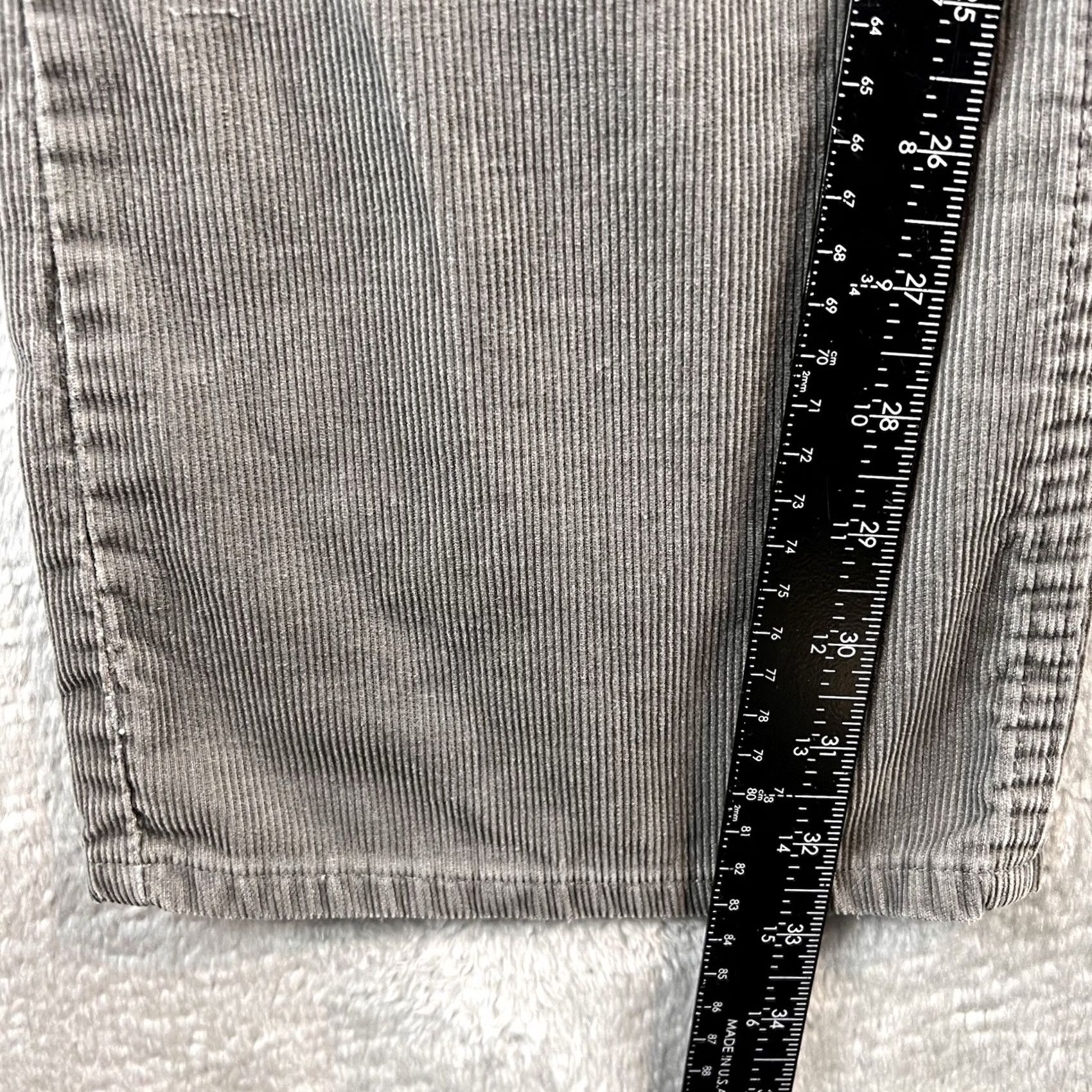Levi's VINTAGE Levi's 517 Corduroy Pants Men 31x30 Gray Bootcut USA Made 80s 90s Y2K Size US 31 - 4 Thumbnail