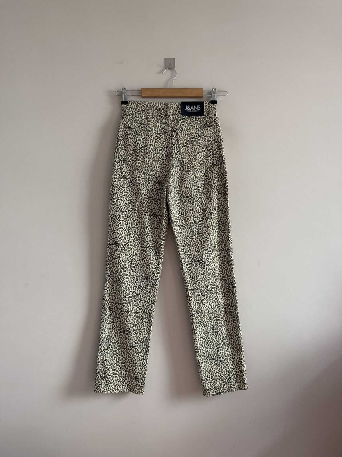 Dolce & Gabbana Dolce & Gabbana J&ANS Leopard Print Pants Size 27" / US 4 / IT 40 - 6 Thumbnail